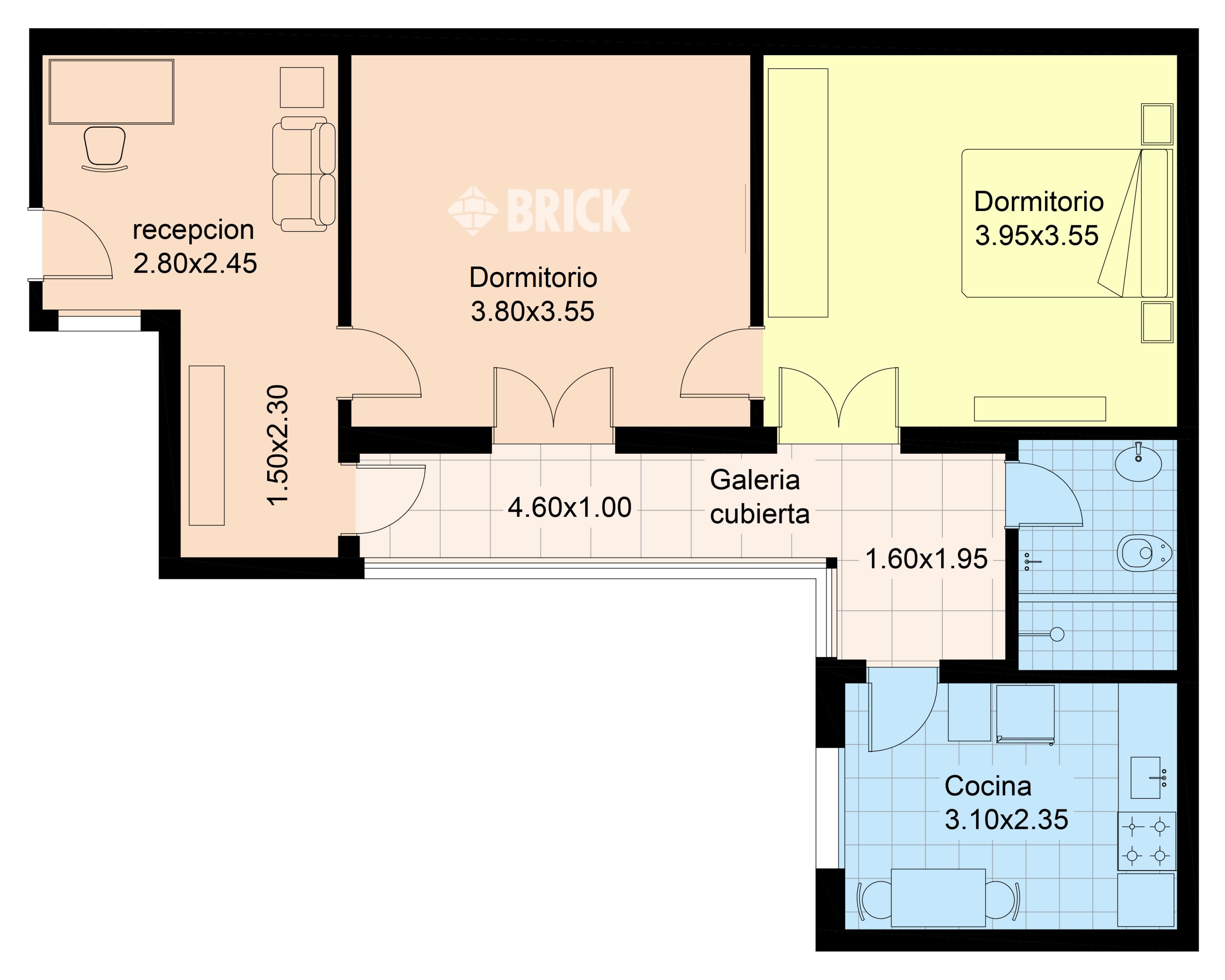 MONTEAGUDO al 200 Piso 1 2