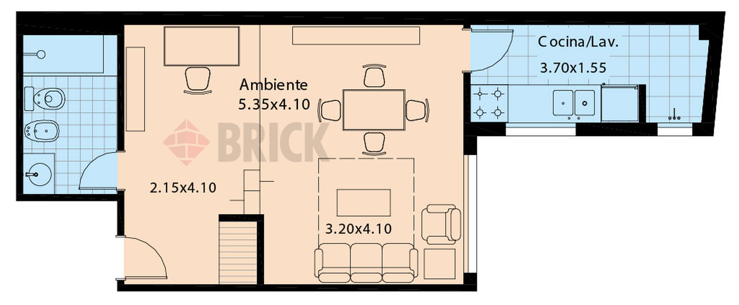 ACUÑA DE FIGUEROA, FCO. al 1400 Piso 6 2