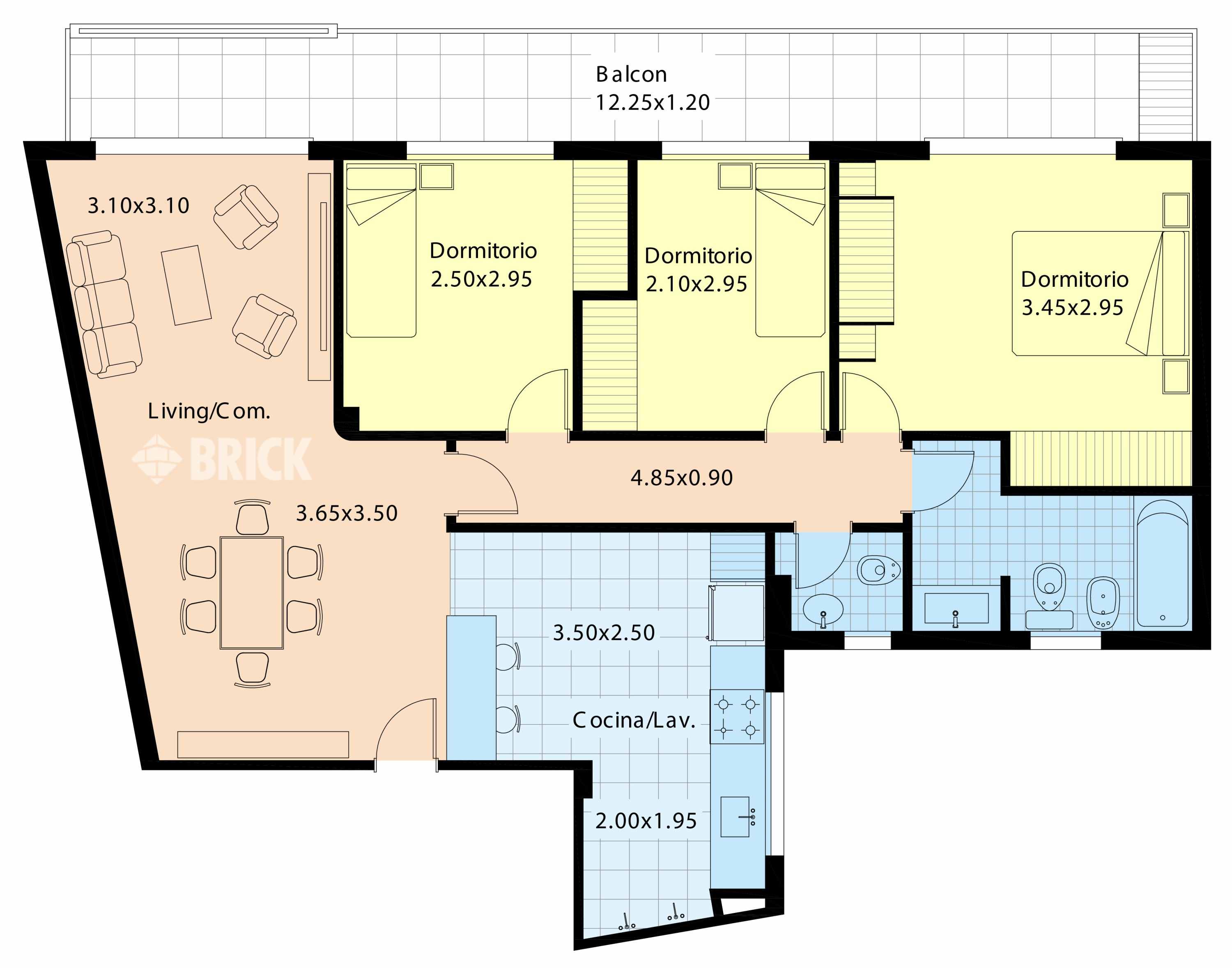 RIGLOS al 100 Piso 2 2