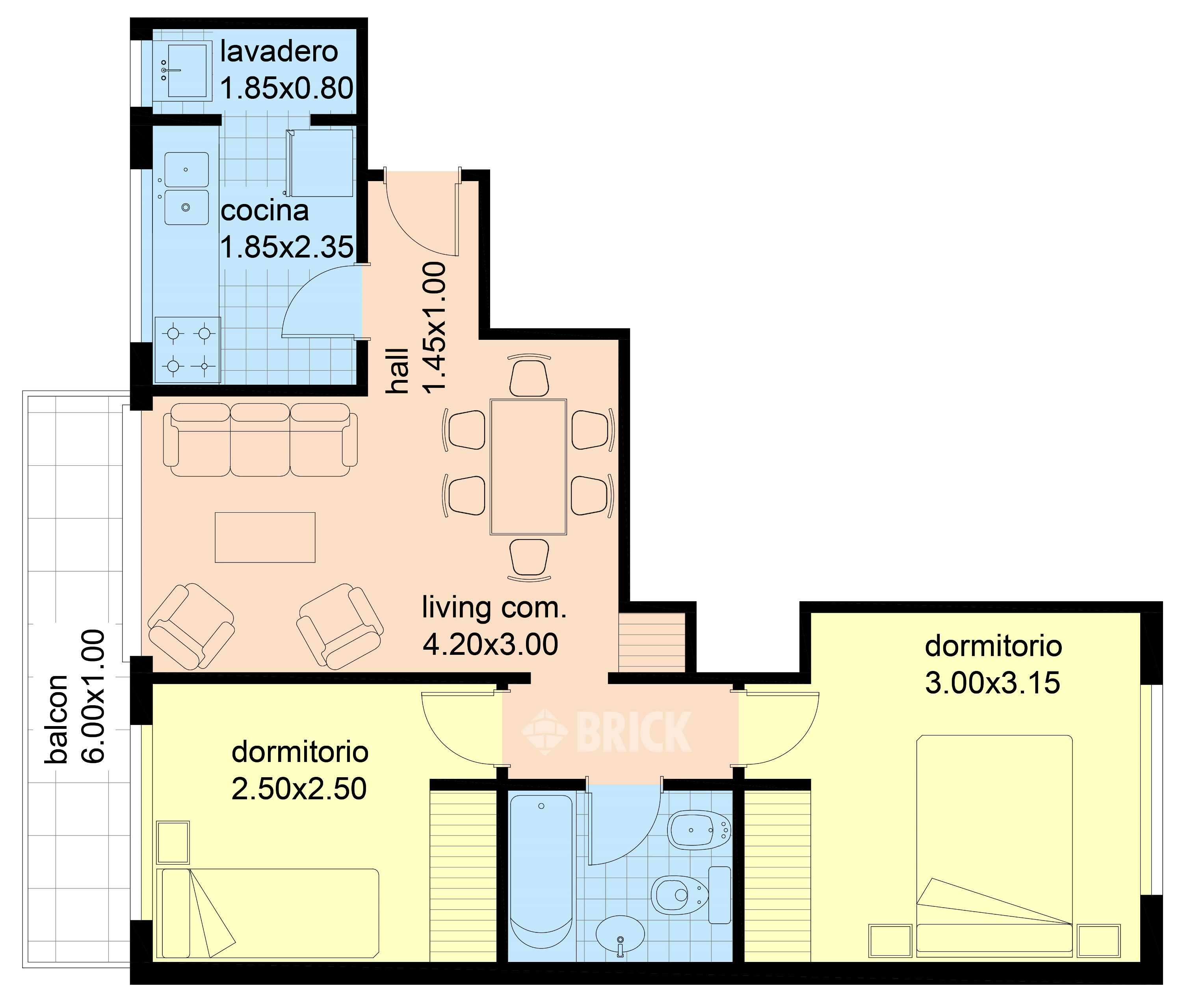 SAN JUAN, AV. al 4300 Piso 5 2