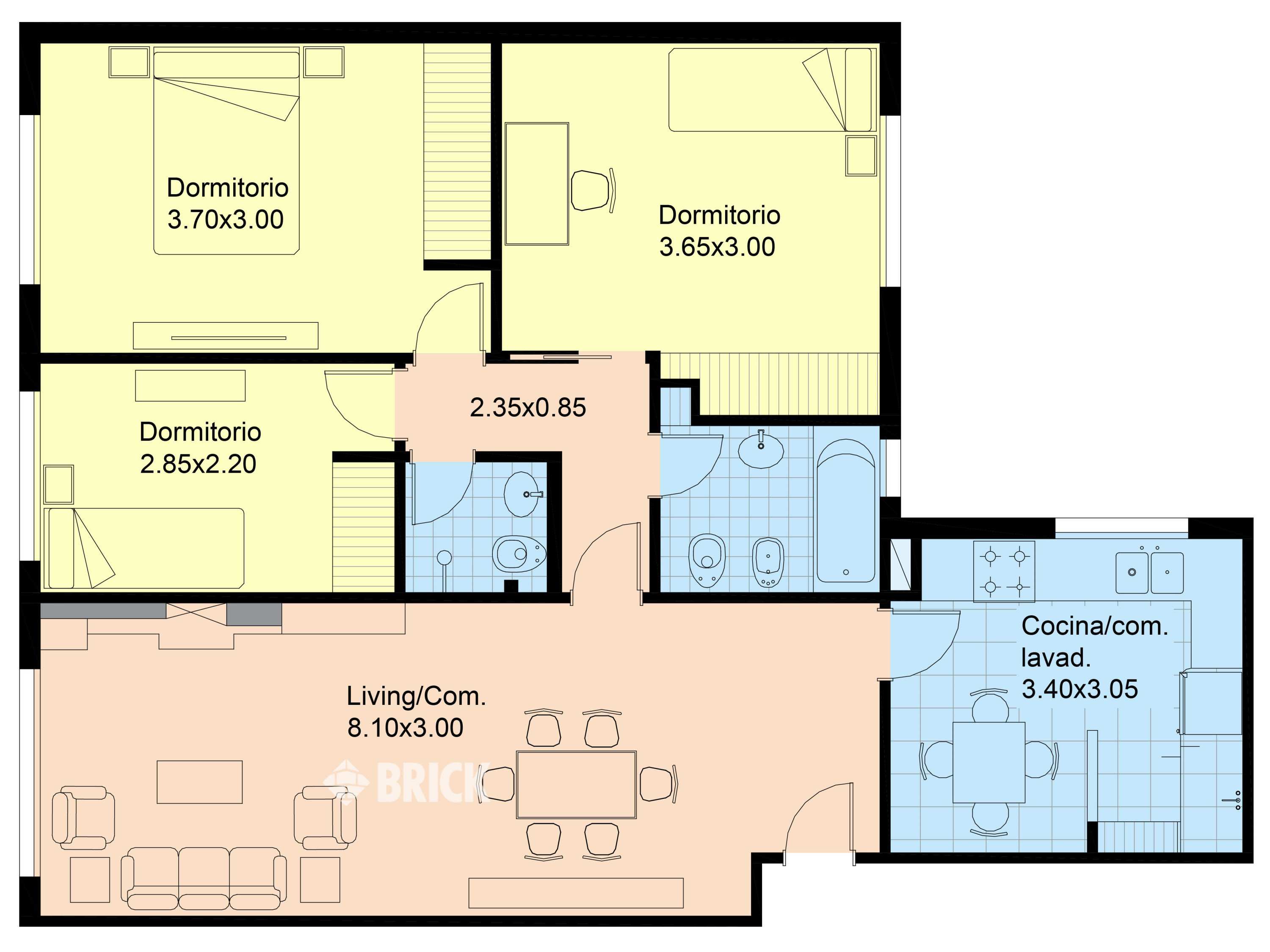 GRANADEROS al 400 Piso 5 2
