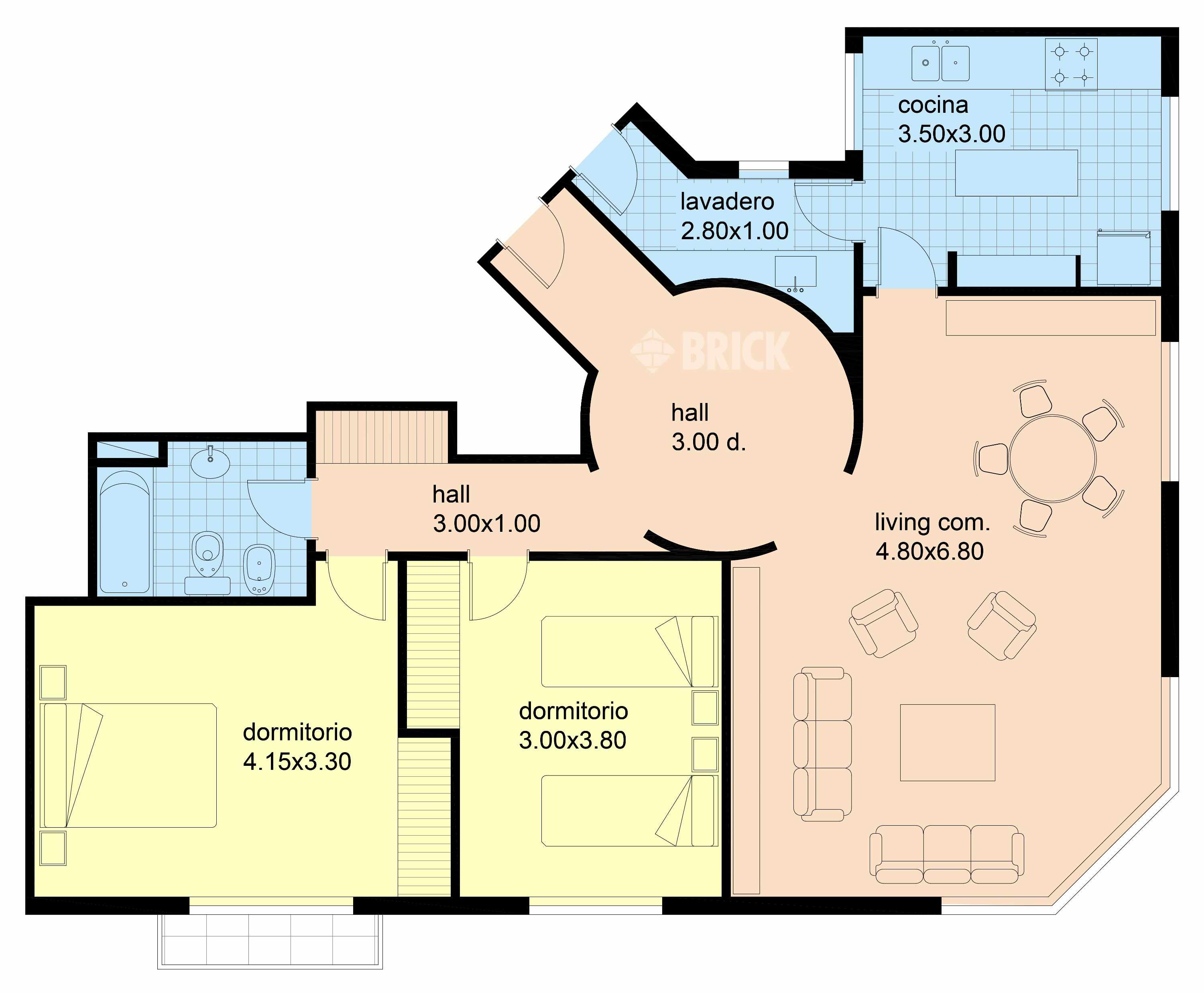 MONTAÑESES al 1800 Piso 3 2