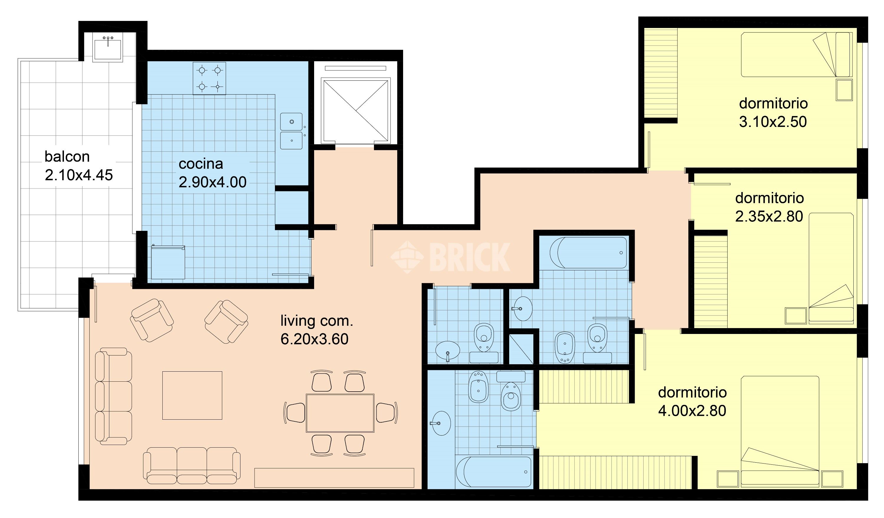 AVELLANEDA, AV. al 1700 Piso 8 2