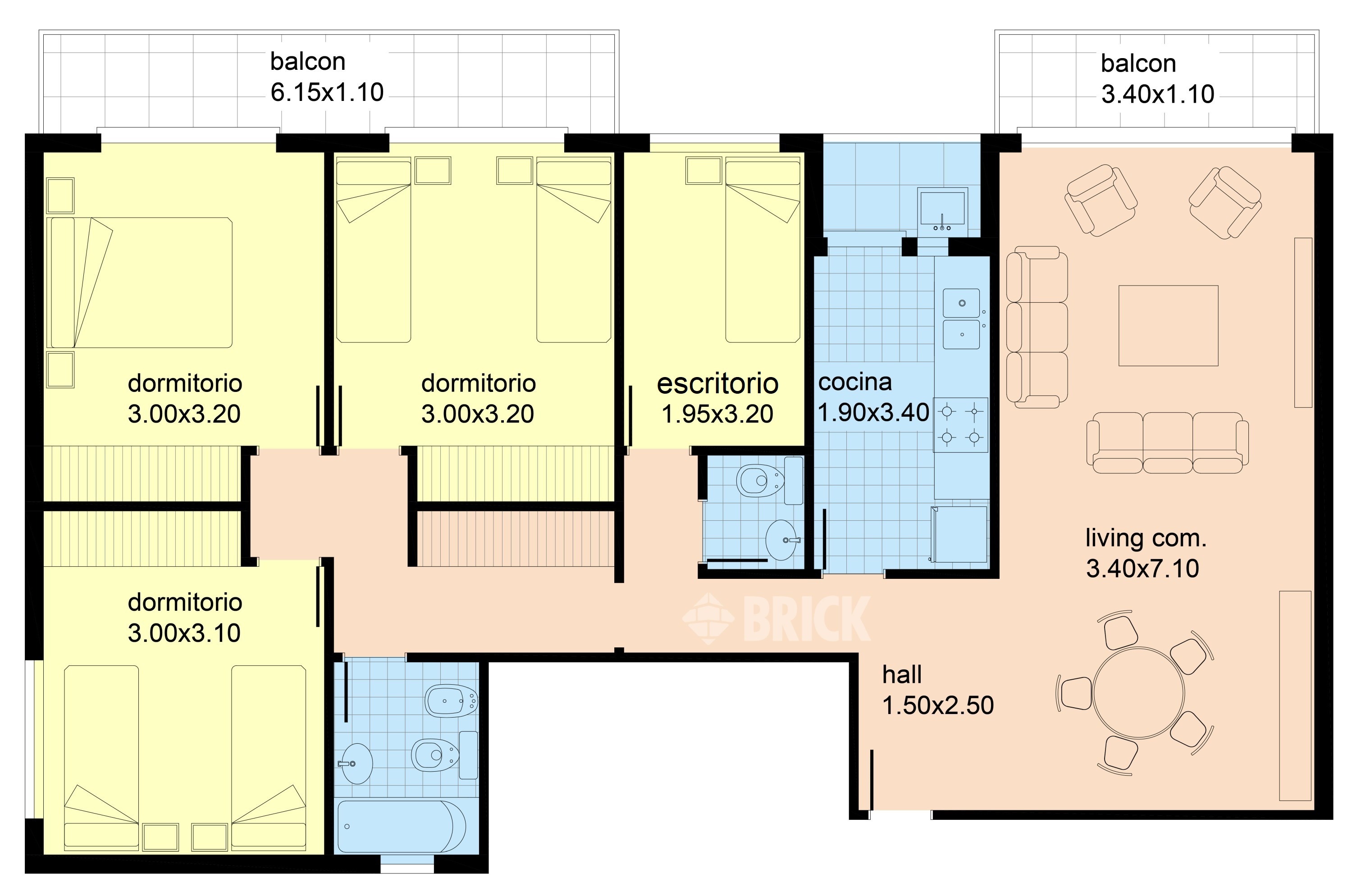 OLAZABAL al 2800 Piso 8 2