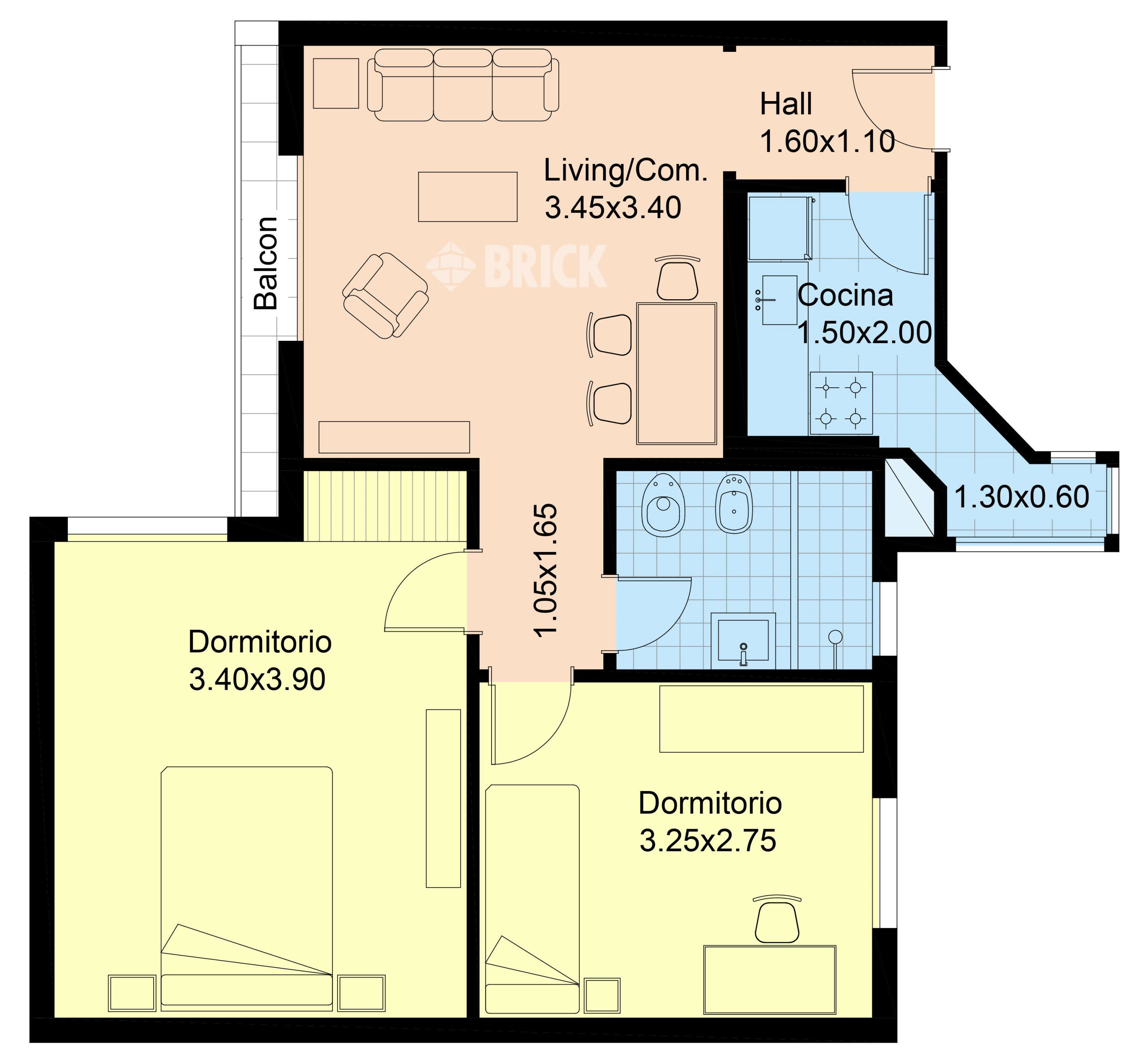 JUSTO, JUAN B., AV. al 2500 Piso 5 2