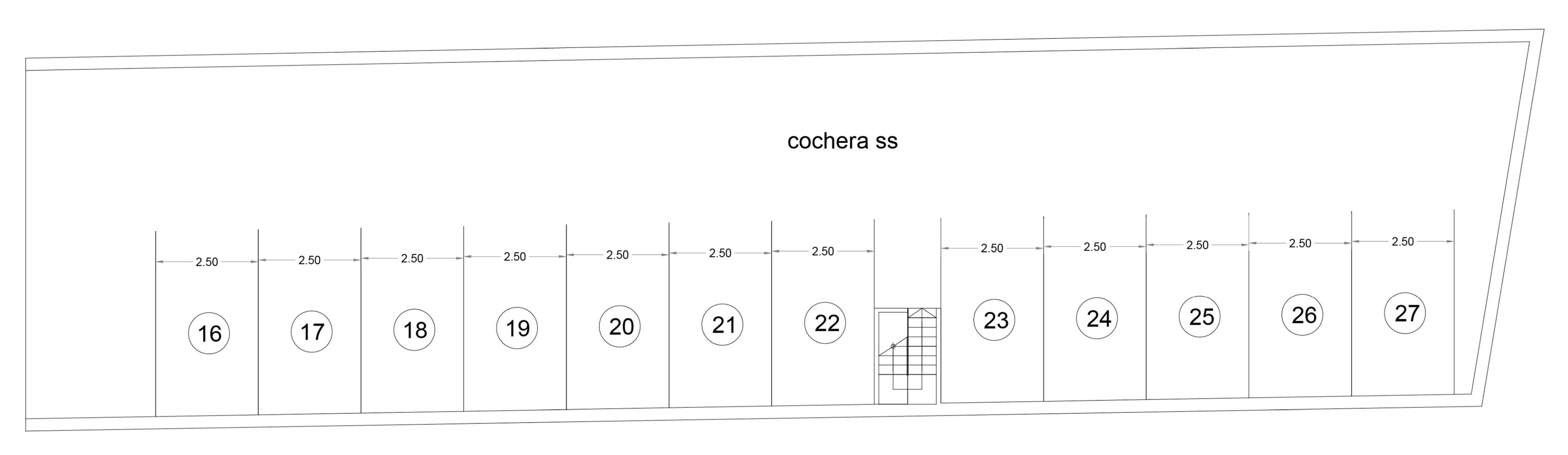 GARAY, JUAN DE, AV. al 3700 Piso 1° Sub. Nº 24 2