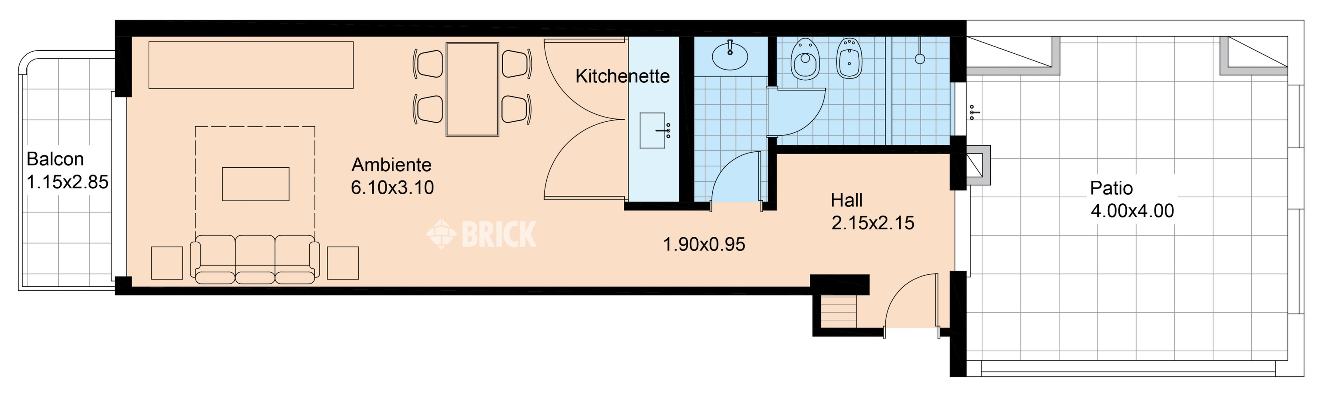 AMENABAR al 2000 Piso 2 2