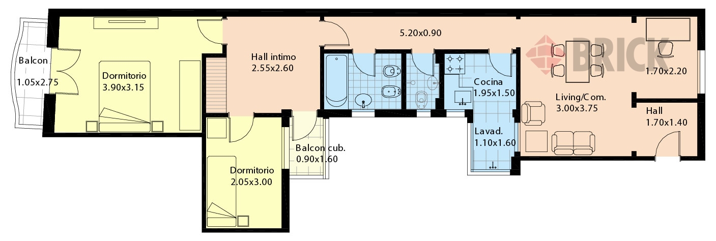 ALVAREZ, DONATO, T. GRAL. al 300 Piso 2 2