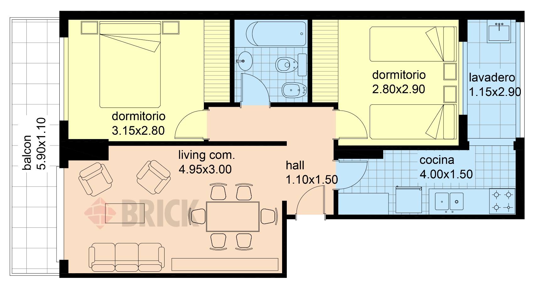 BLANCO ENCALADA al 2900 Piso 2 2