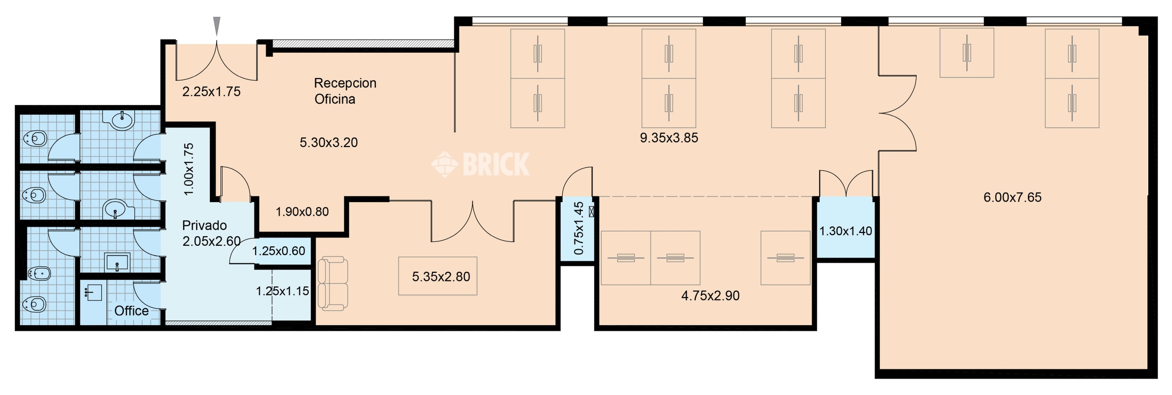 CORRIENTES, AV. al 1300 Piso 2 2