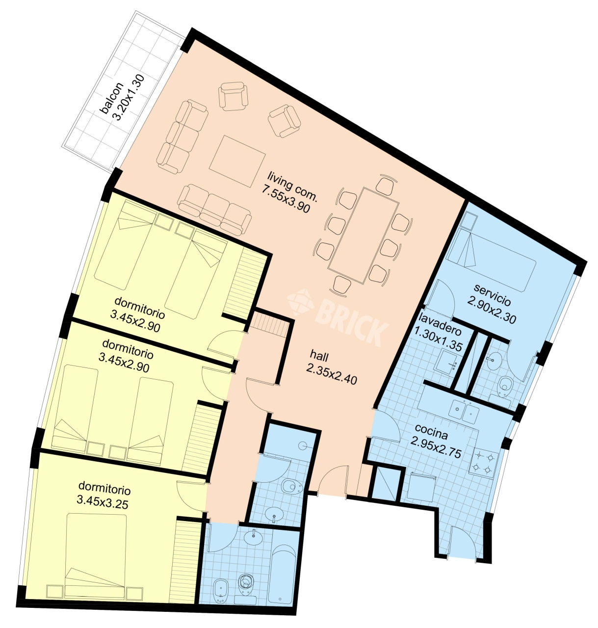 DORREGO, AV. al 2600 Piso 28 2