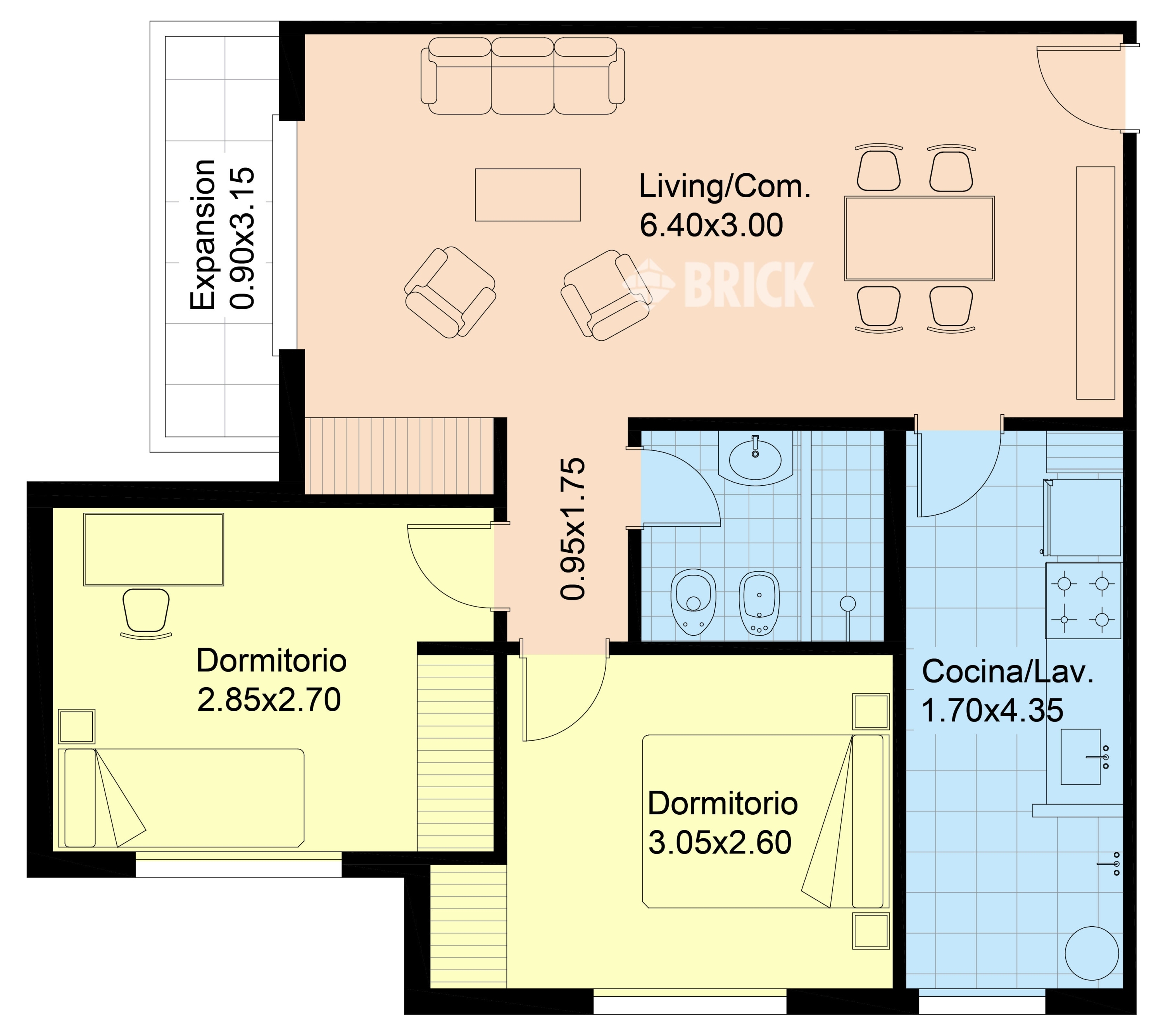 MONTEVERDE, AV. al 2400 Piso PB 2