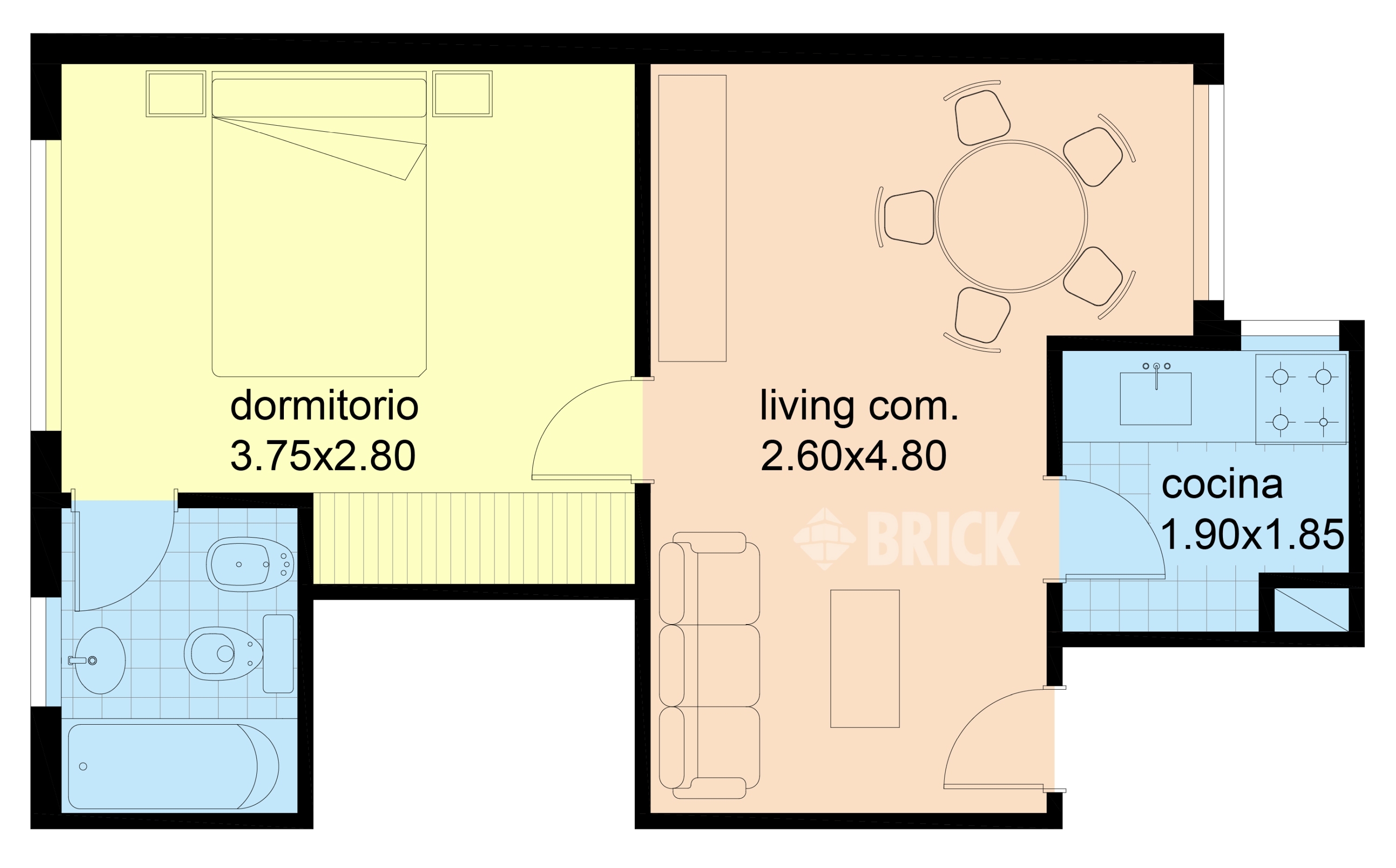 SAN JUAN, AV. al 3800 Piso 1 2