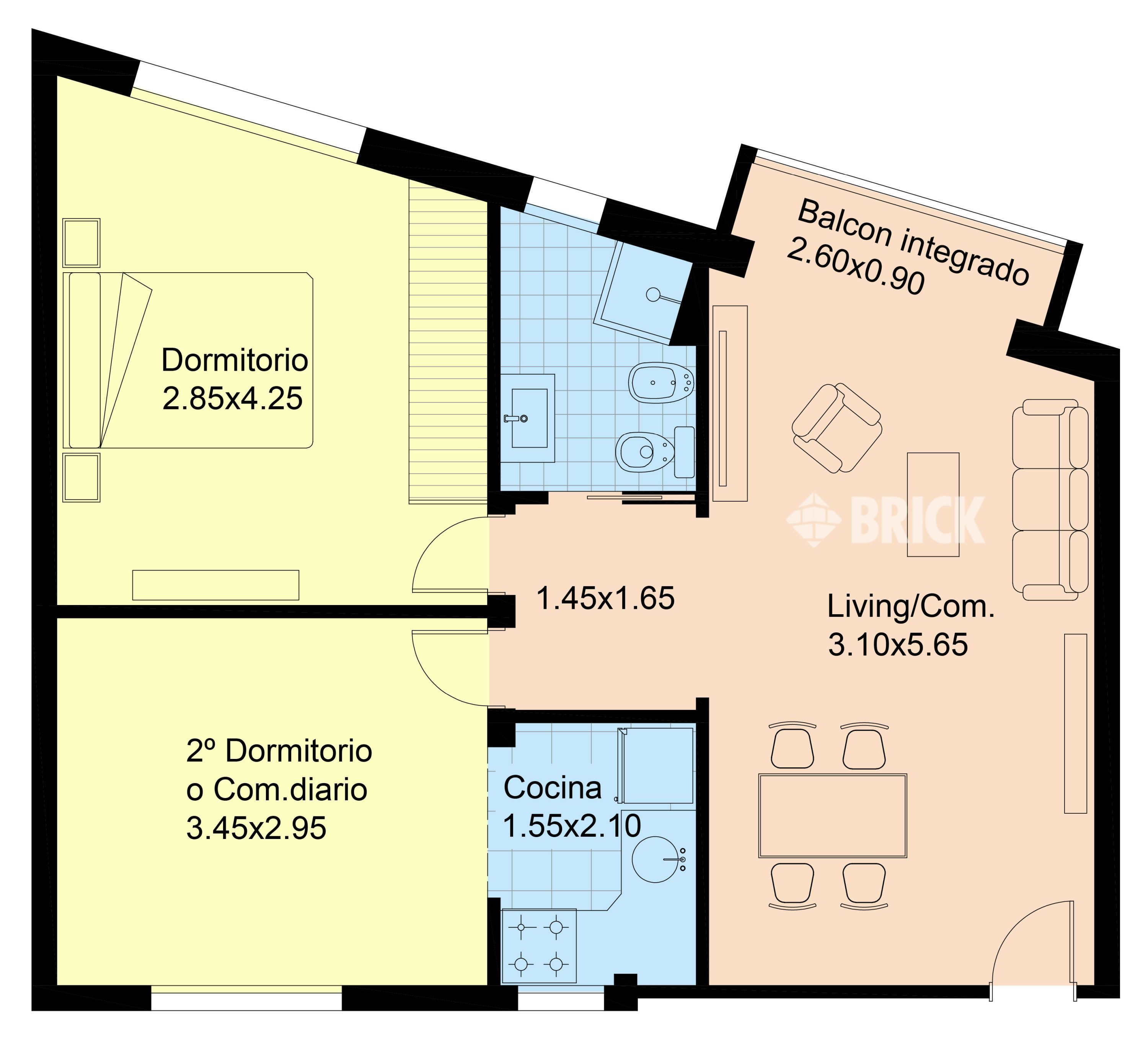 TRIUNVIRATO, AV. al 3000 Piso 2 2