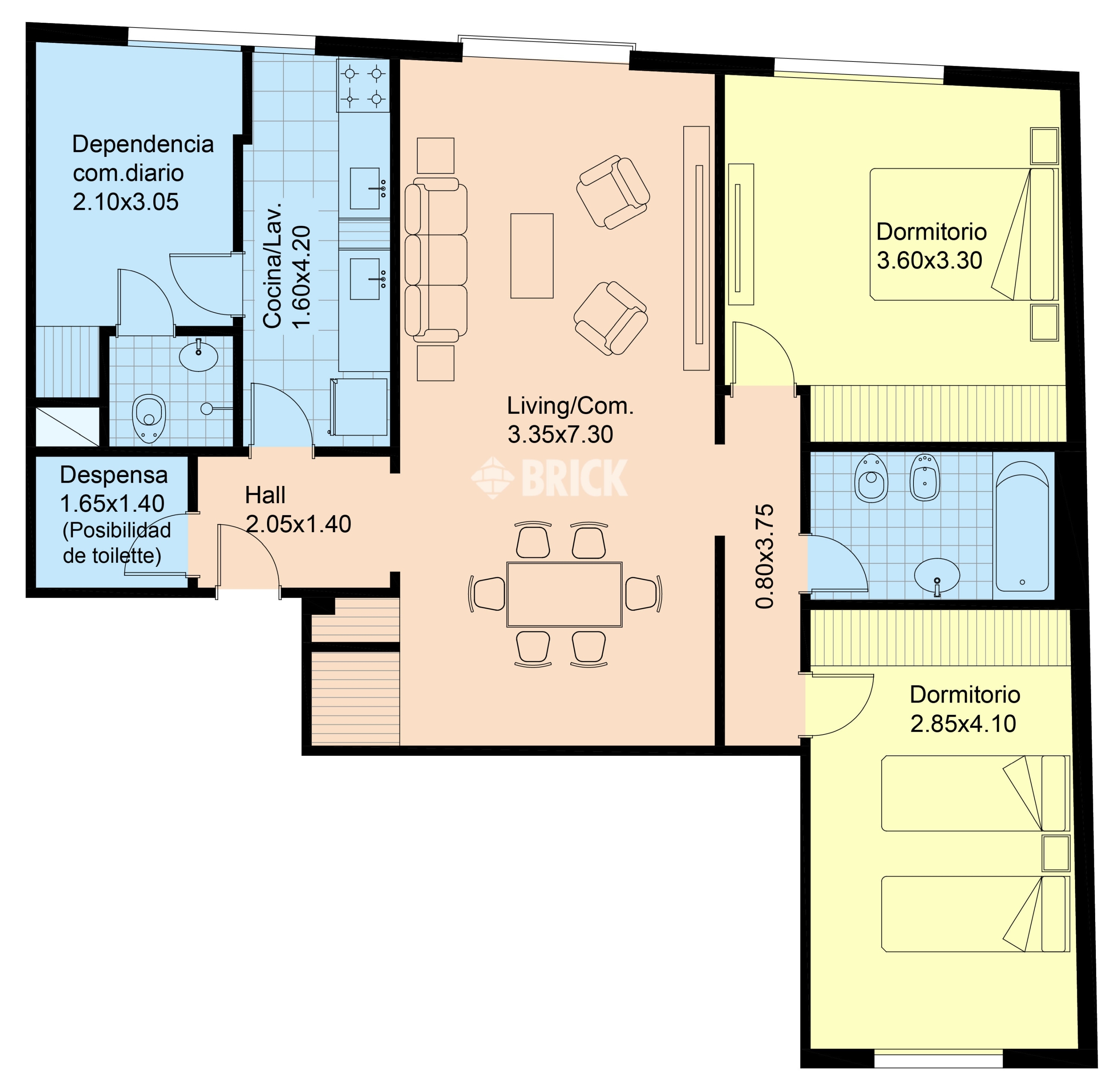 IRIGOYEN, BERNARDO DE al 1300 Piso 7 2