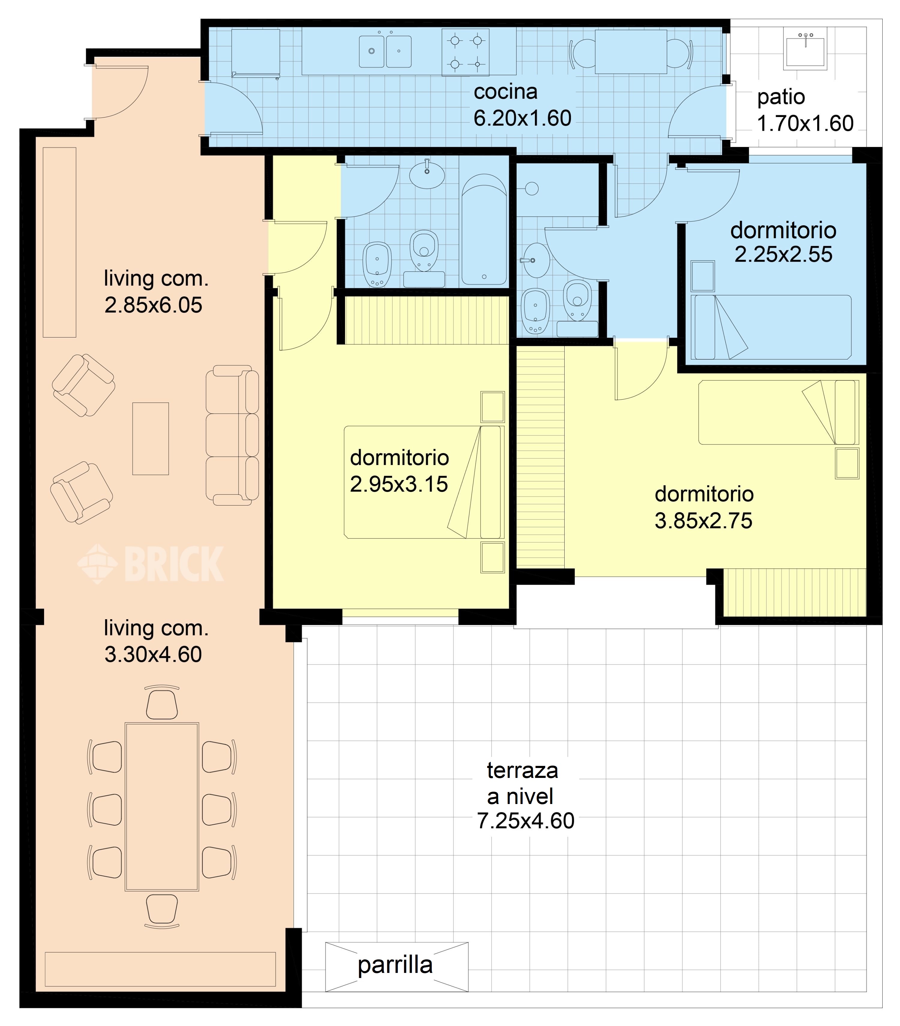 PARAGUAY al 4600 Piso 1 2