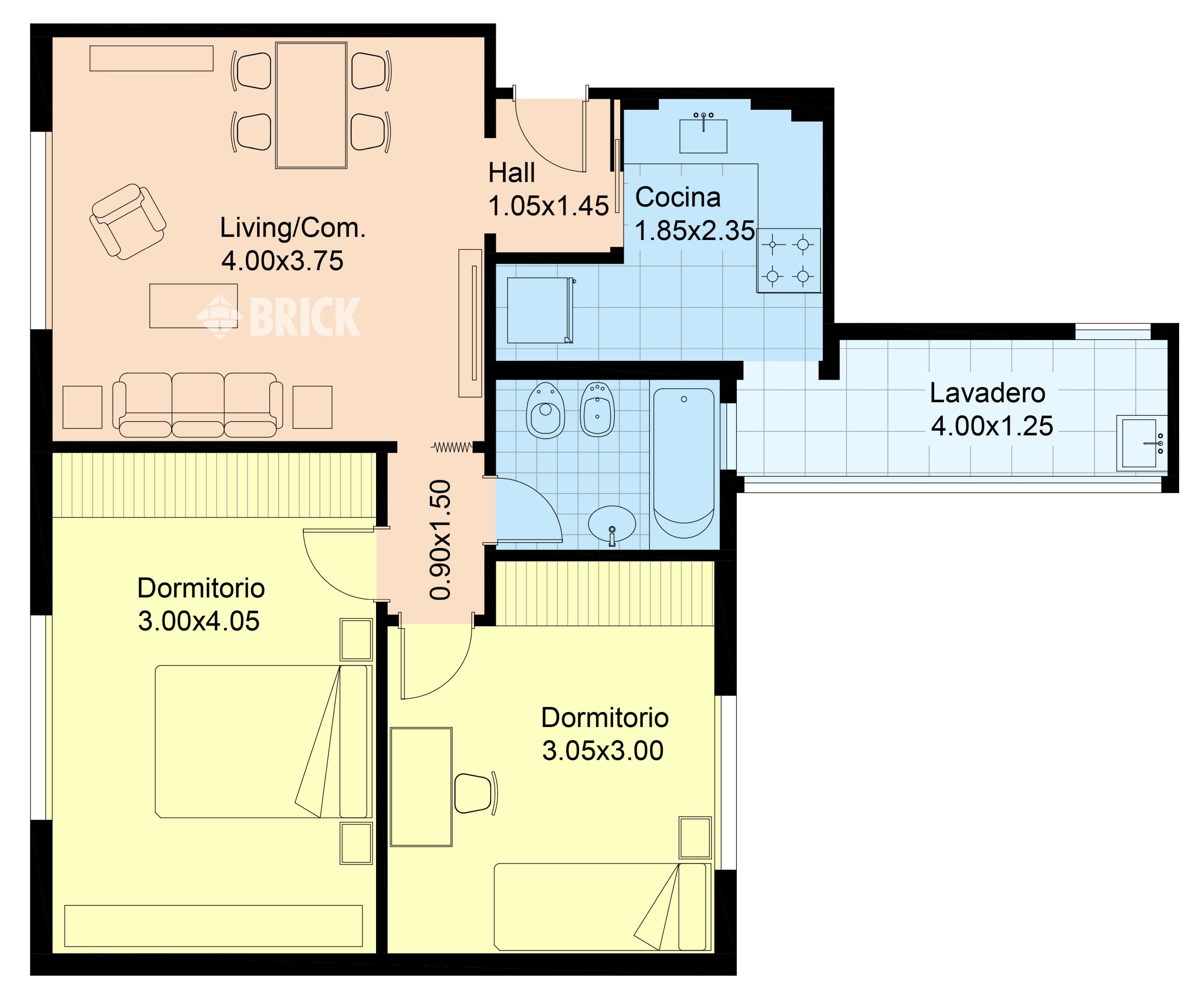 YRIGOYEN, HIPOLITO al 2900 Piso 9 2