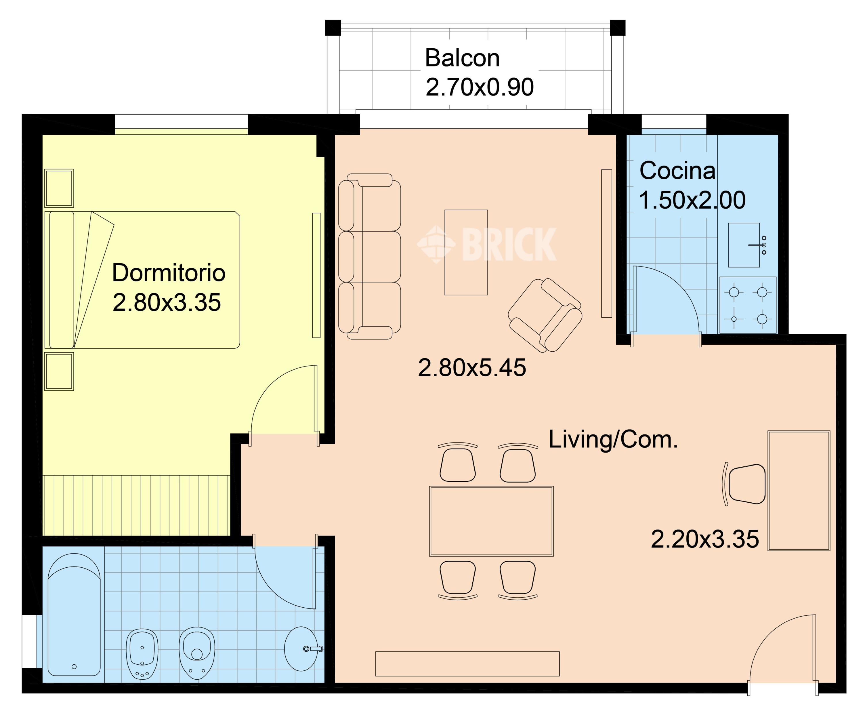 SUIPACHA al 700 Piso 12 2