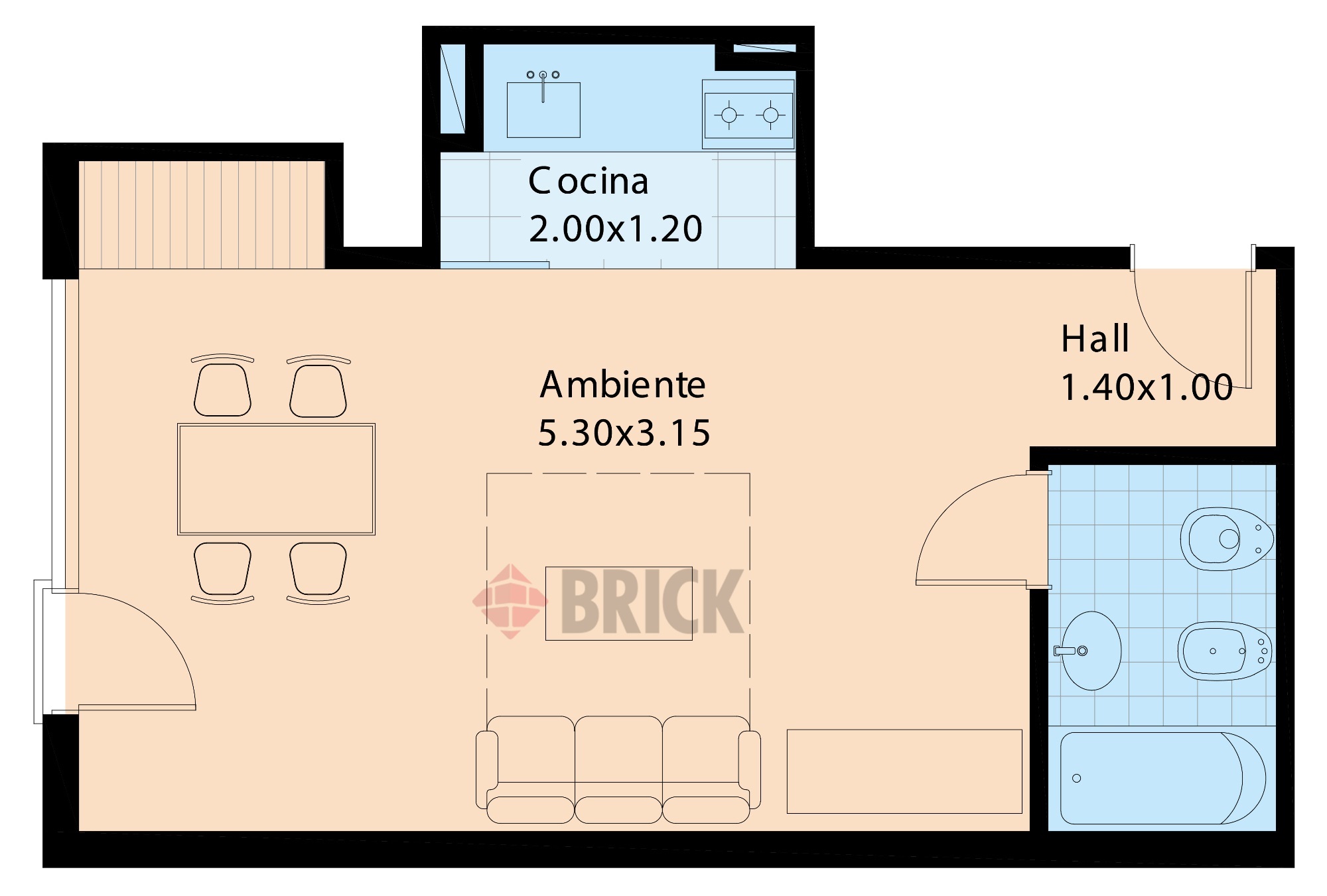 PARAGUAY al 3400 Piso 8 2