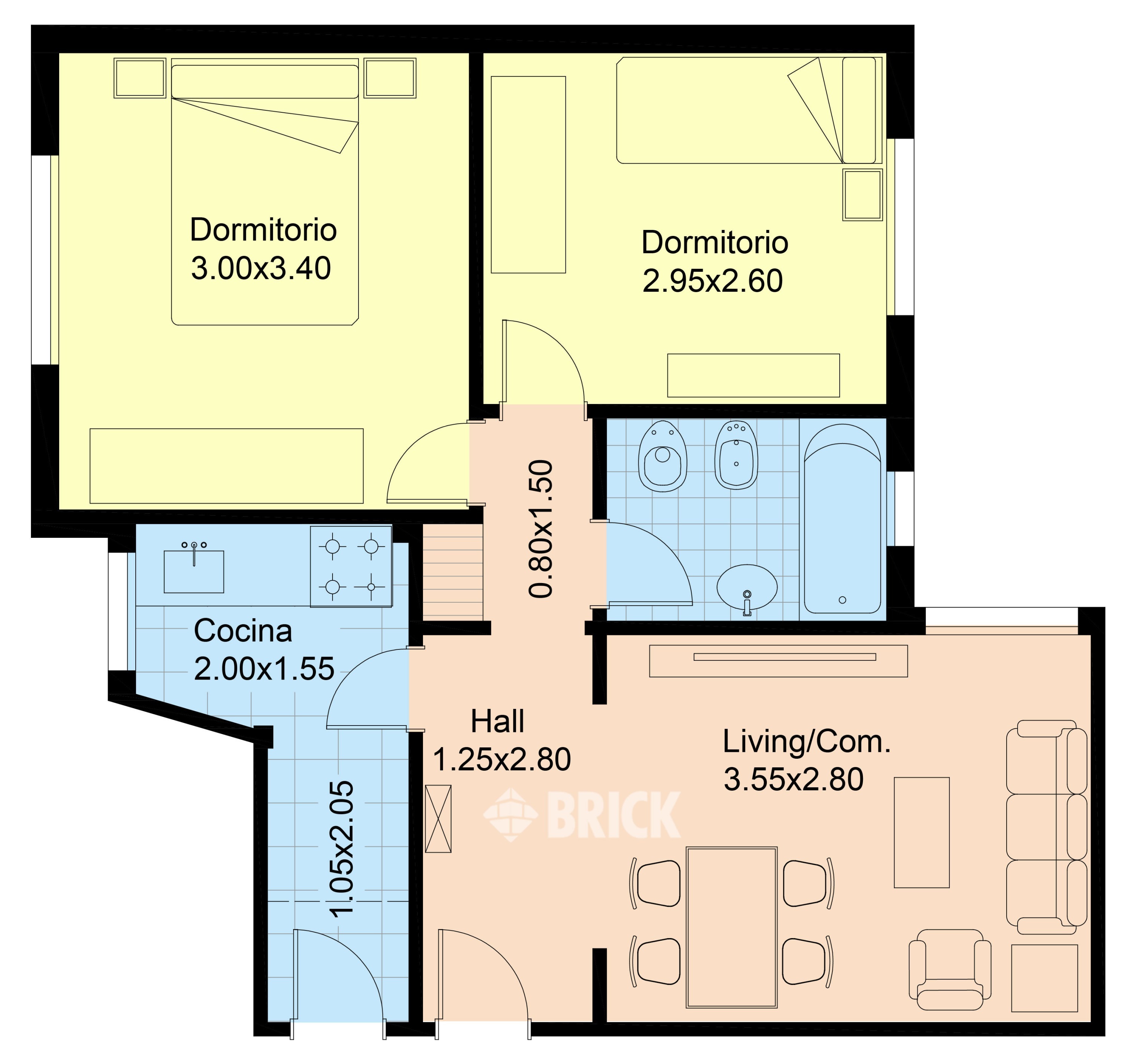 BULNES al 2100 Piso 2 2