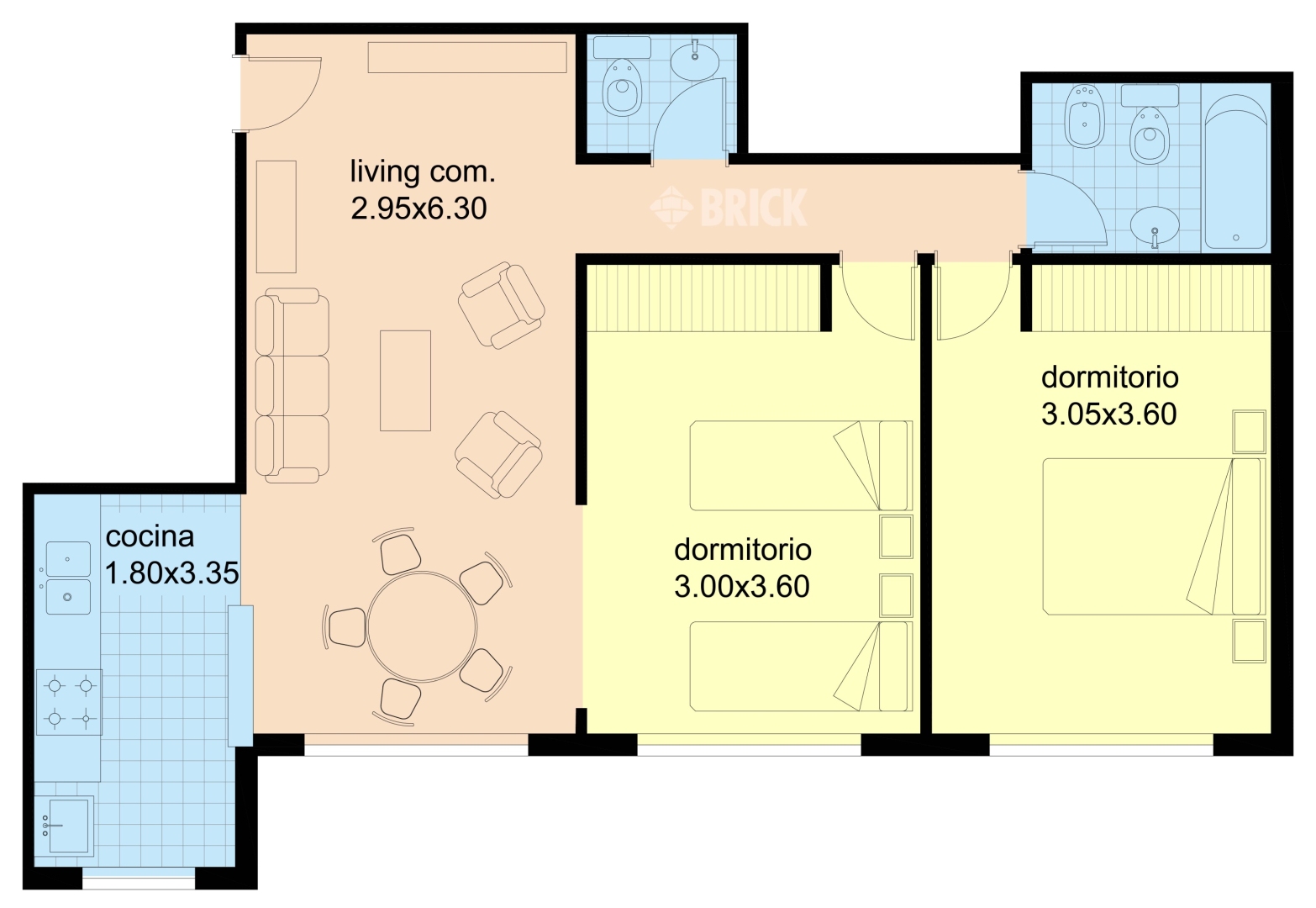 AVELLANEDA, AV. al 2100 Piso 12 2