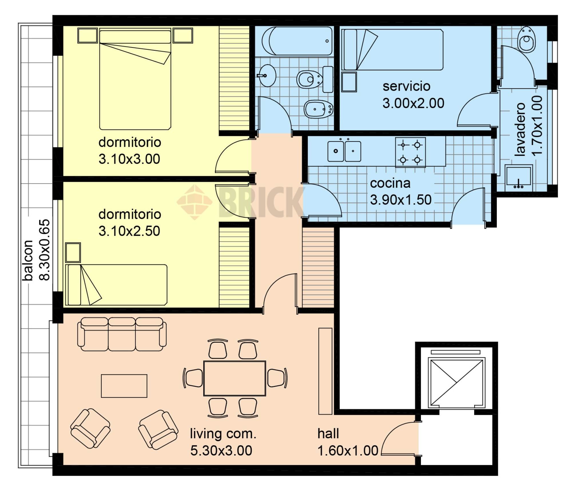 BILLINGHURST al 2300 Piso 1 2