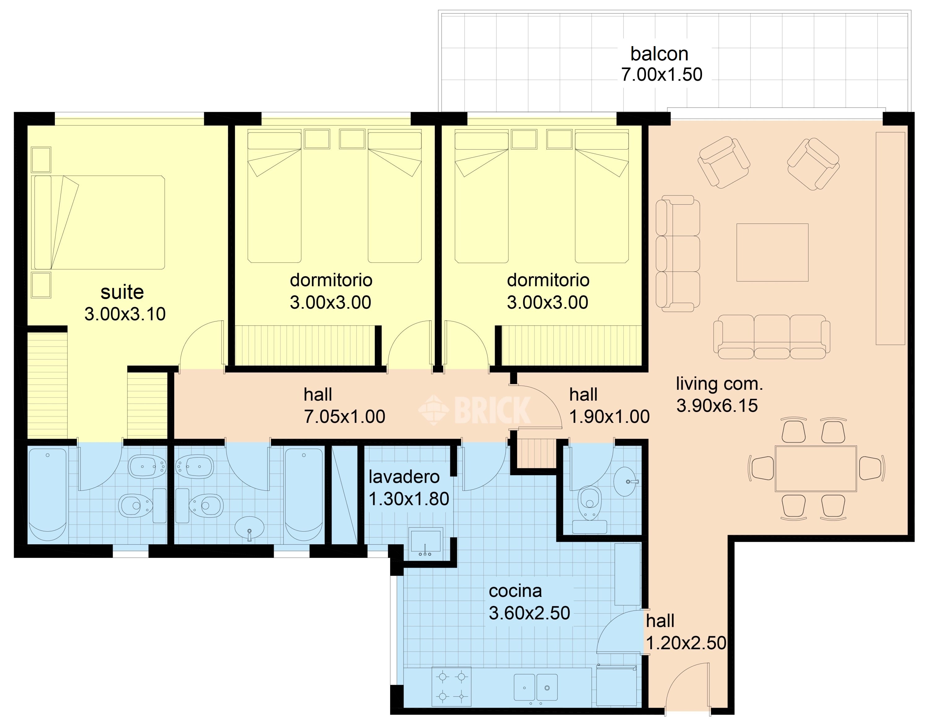 ALVAREZ, DONATO, T. GRAL. al 200 Piso 4 2