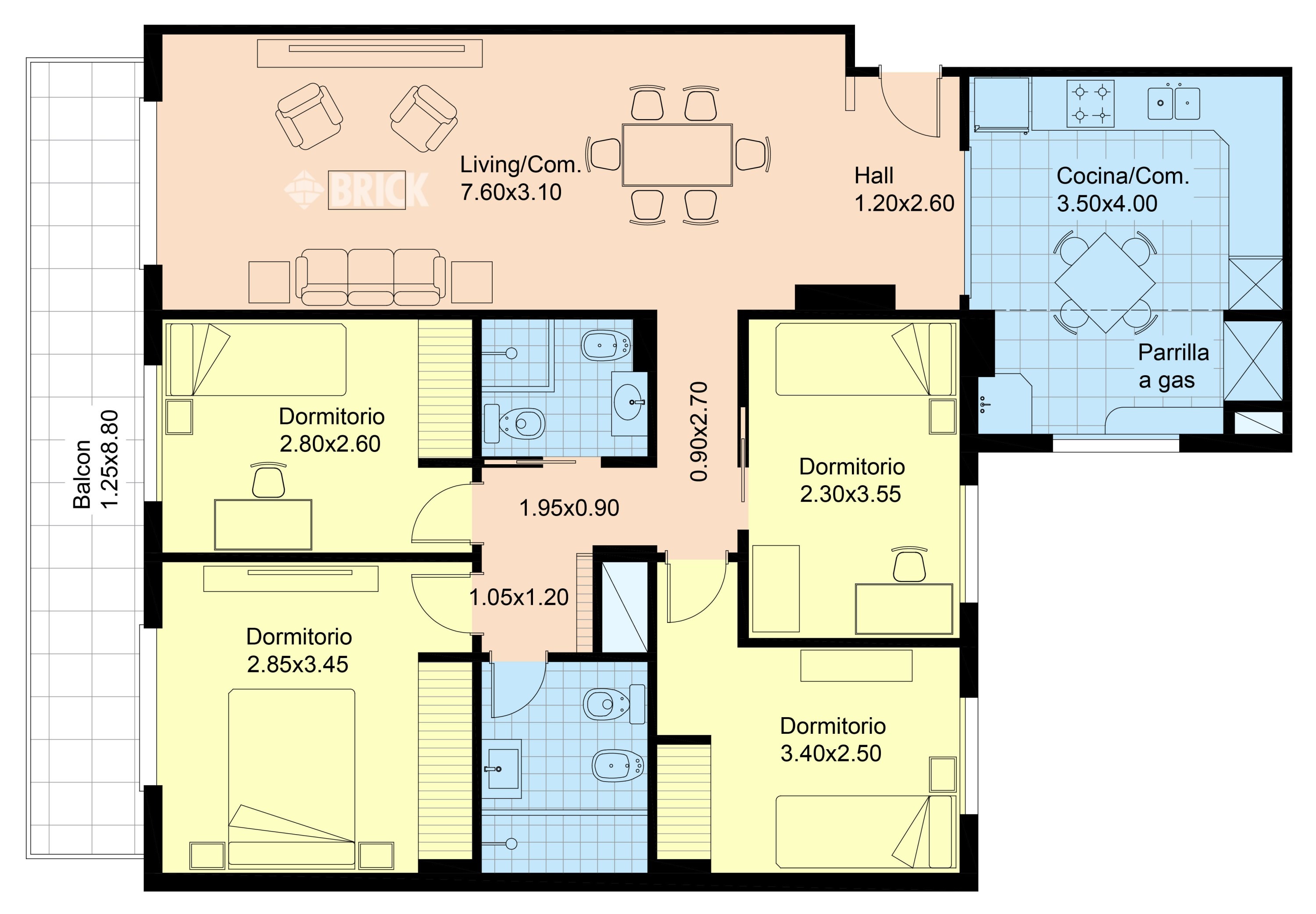 SANTA FE, AV. al 4900 Piso 6 2