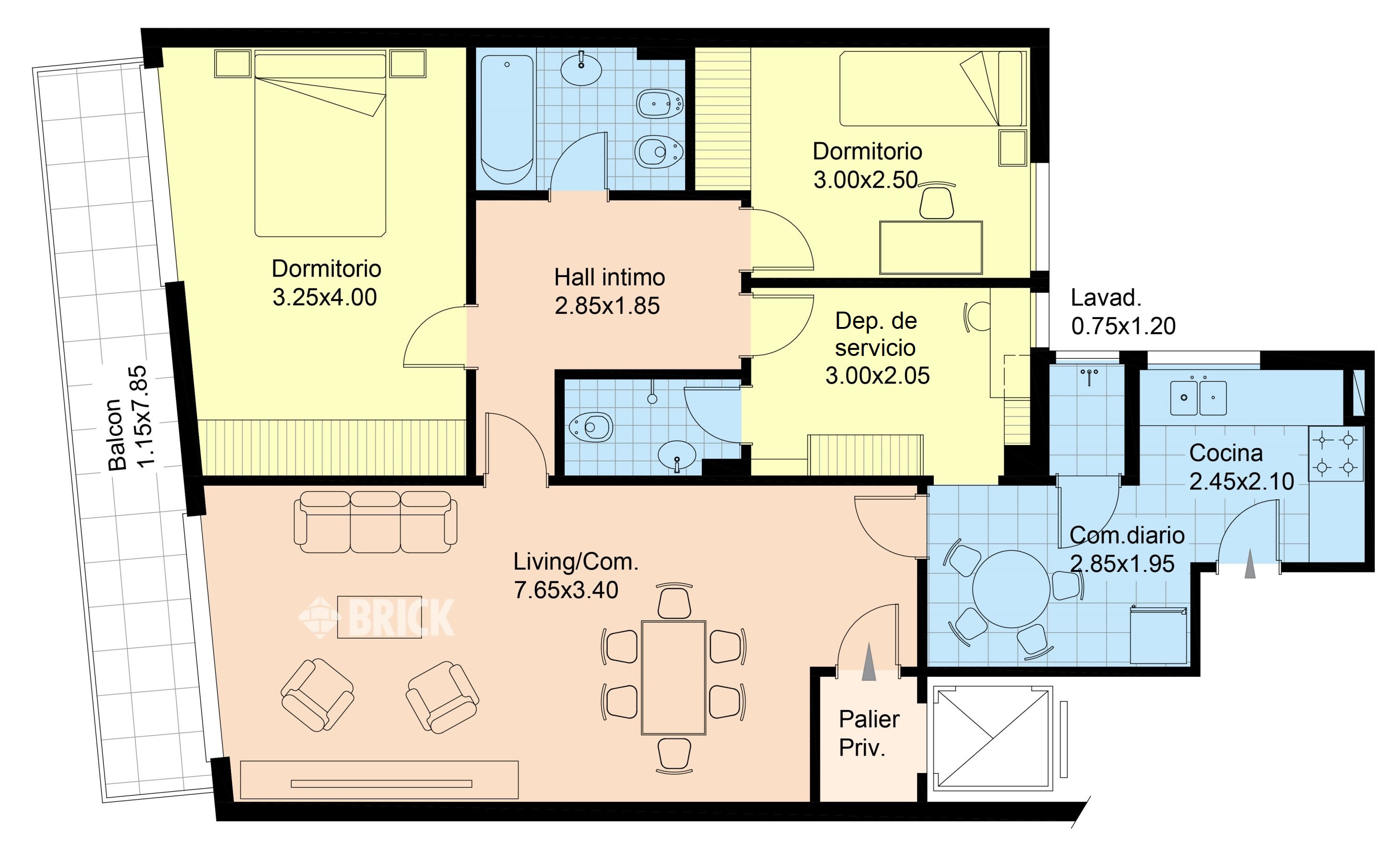 SANTA FE, AV. al 2200 Piso 4 2