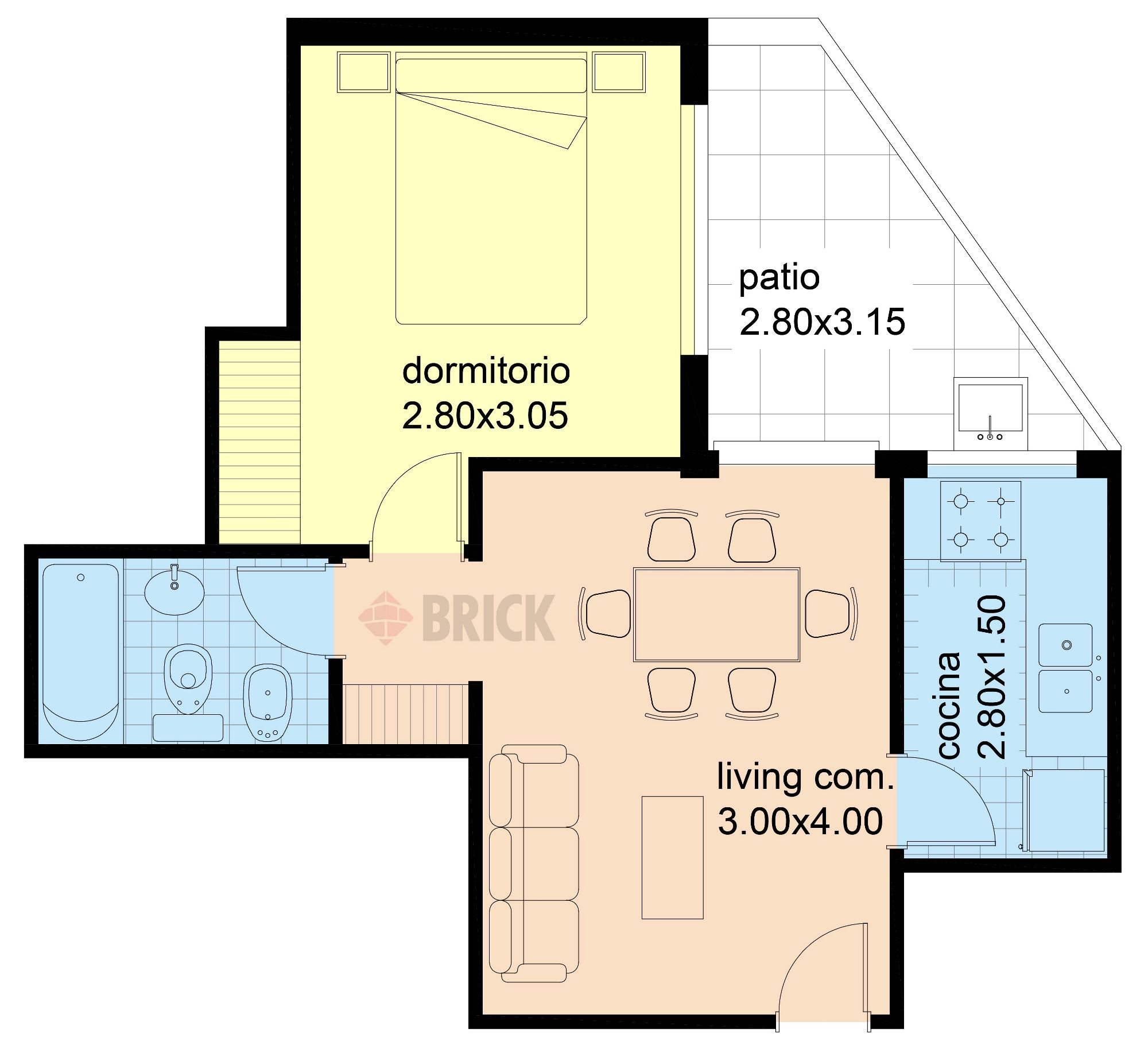 CONDE al 900 Piso 1 2