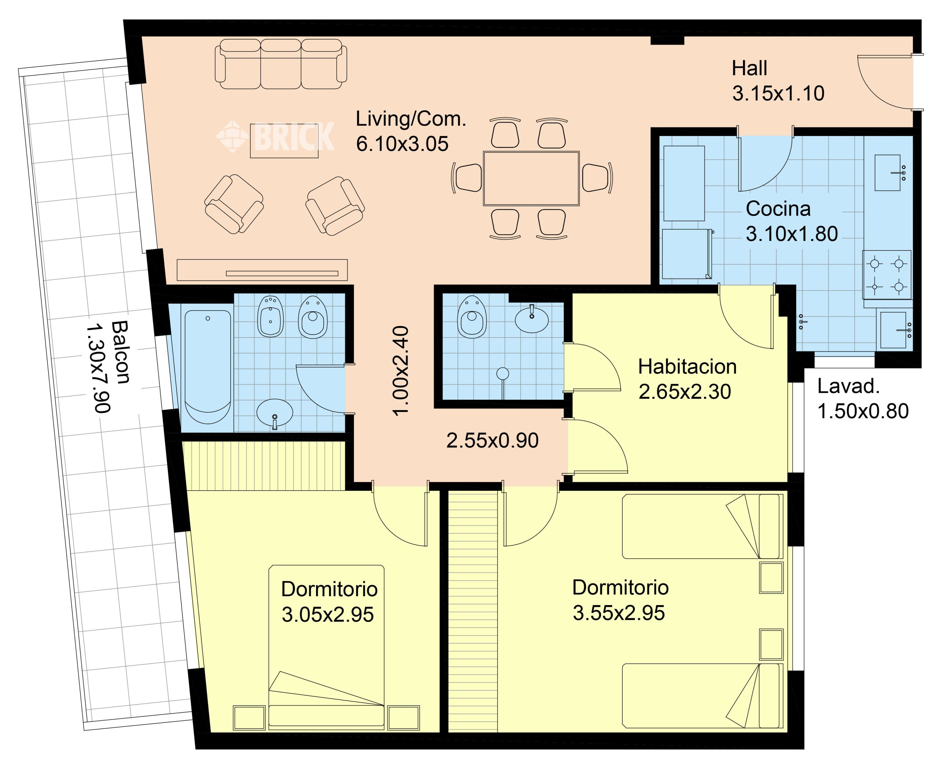 SALGUERO, JERONIMO al 1700 Piso 2 2