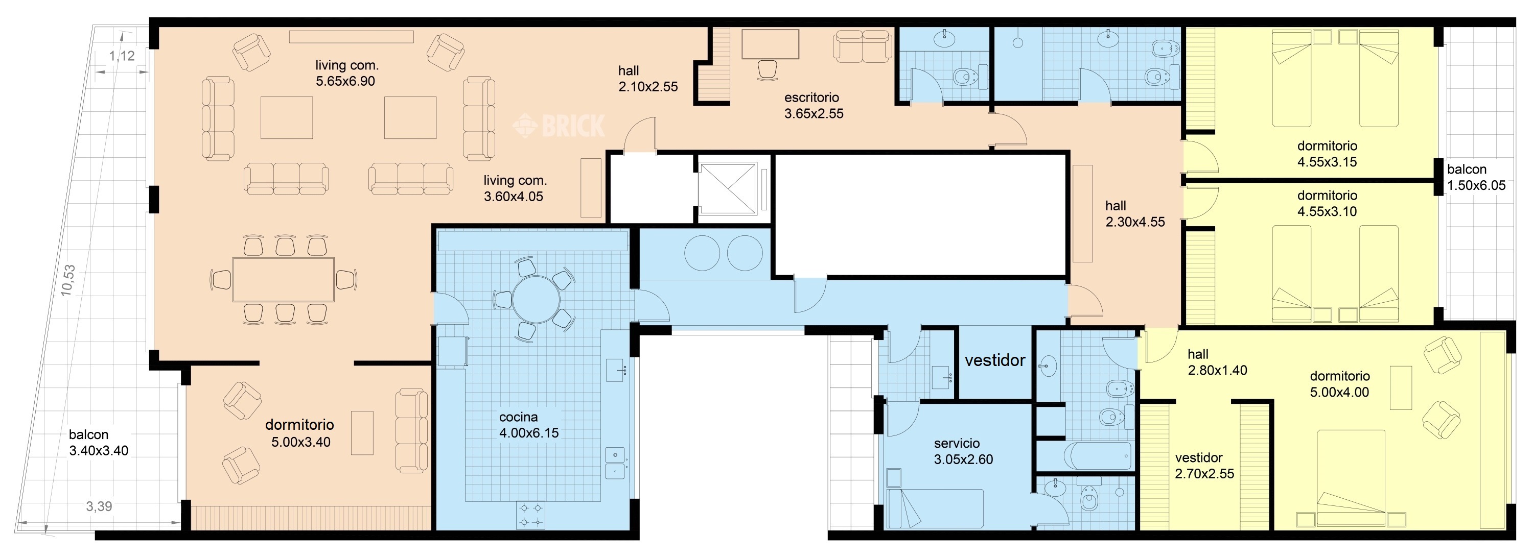 ALBERDI, JUAN B., AV. al 1000 Piso 6 2