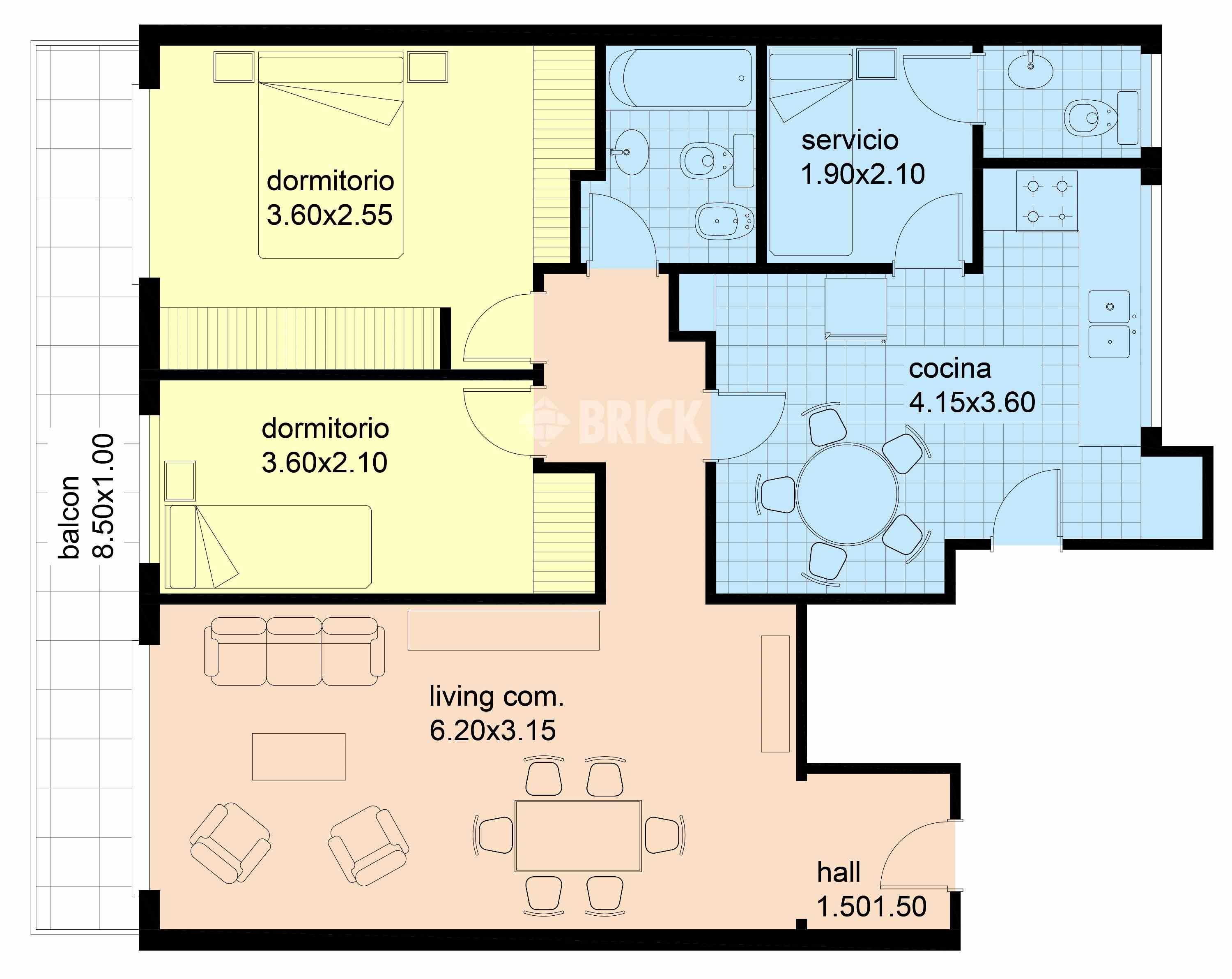 ACOYTE, AV. al 100 Piso 3 2