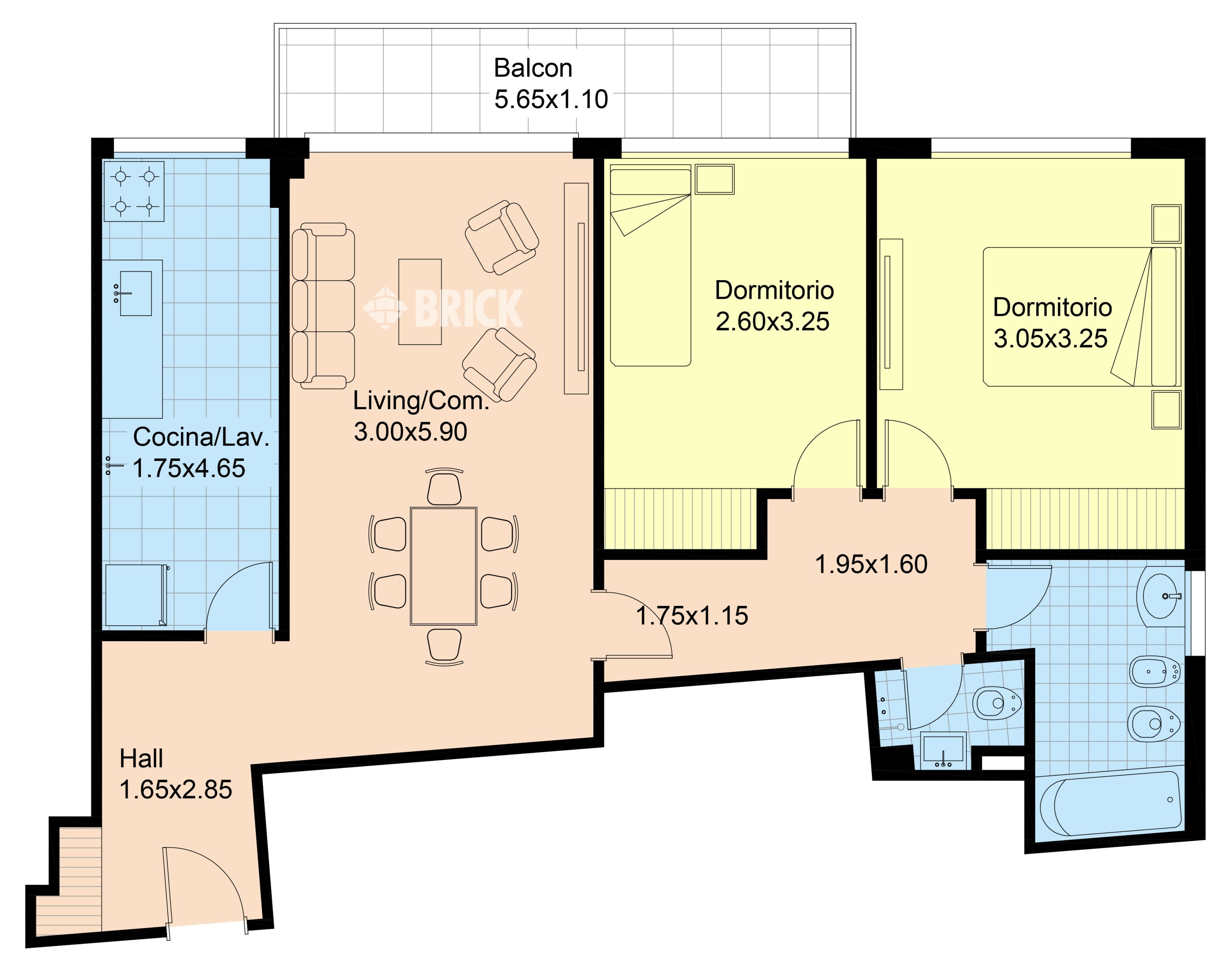 JUNCAL al 2400 Piso 11 2