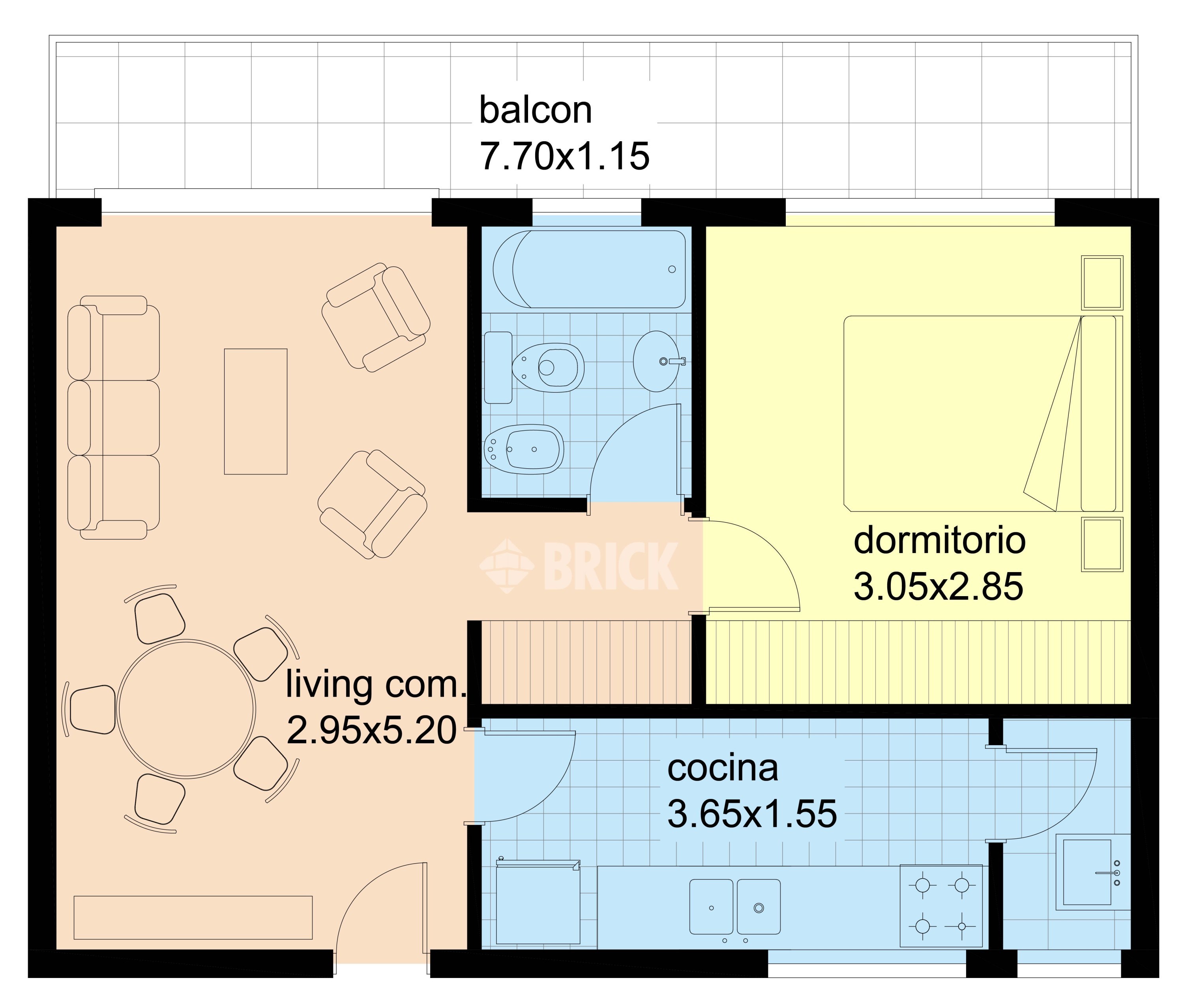 LAMARCA, EMILIO al 3300 Piso 2 2