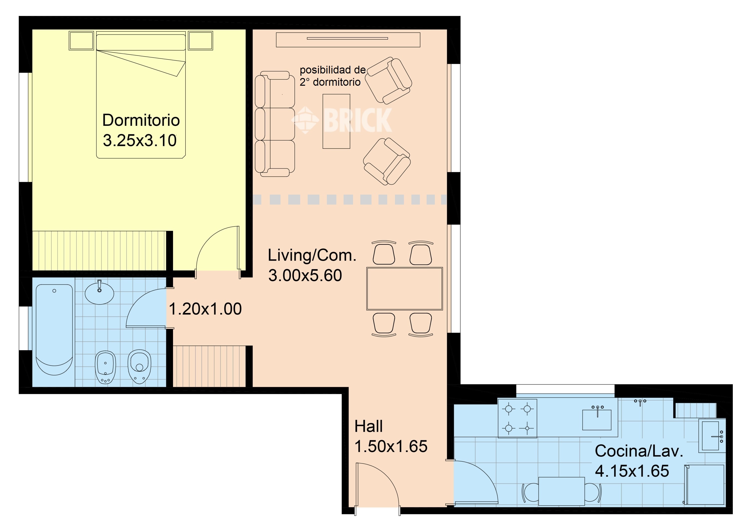 PUEYRREDON, AV. al 1300 Piso 3 2