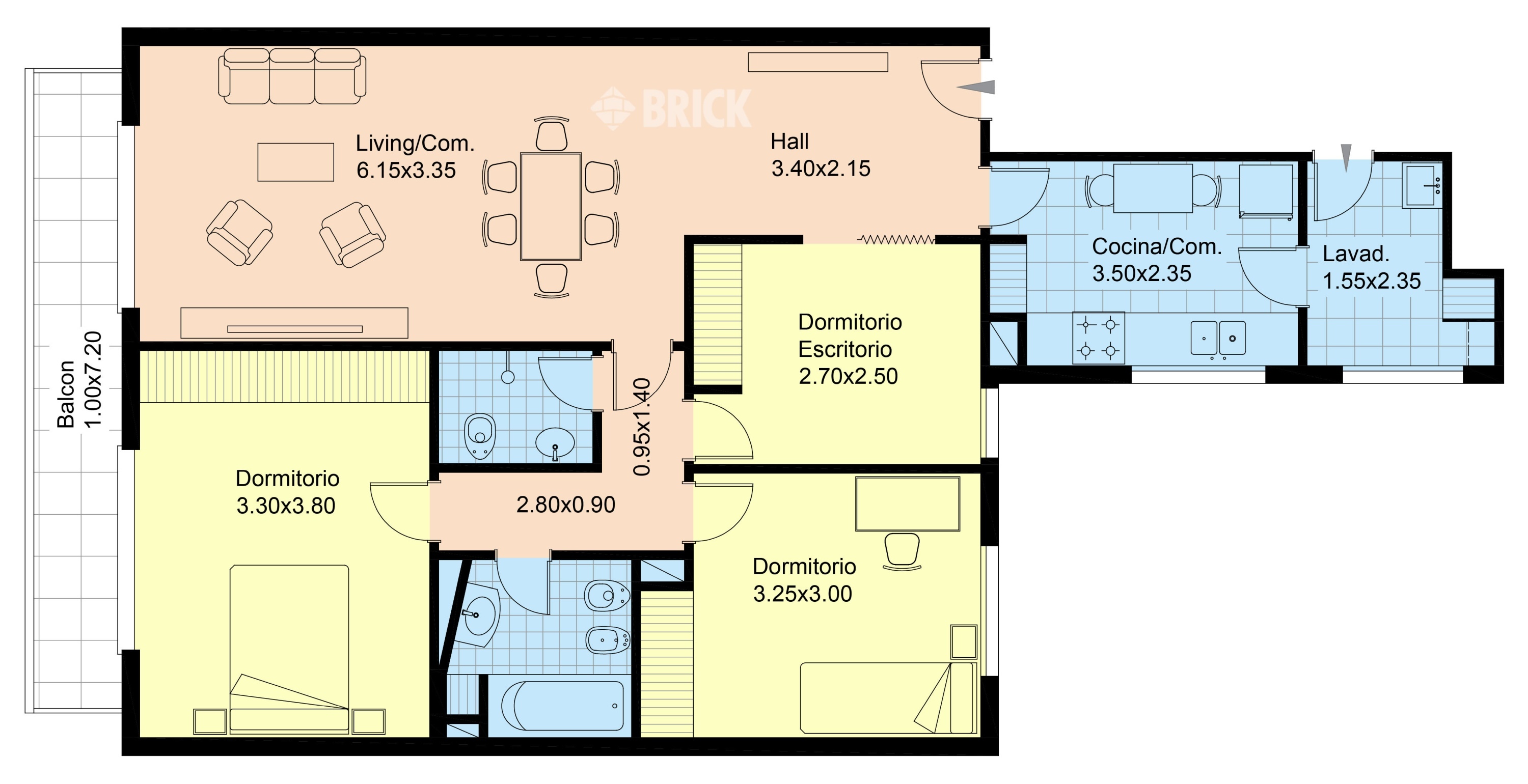 MITRE, BARTOLOME al 3400 Piso 3 2