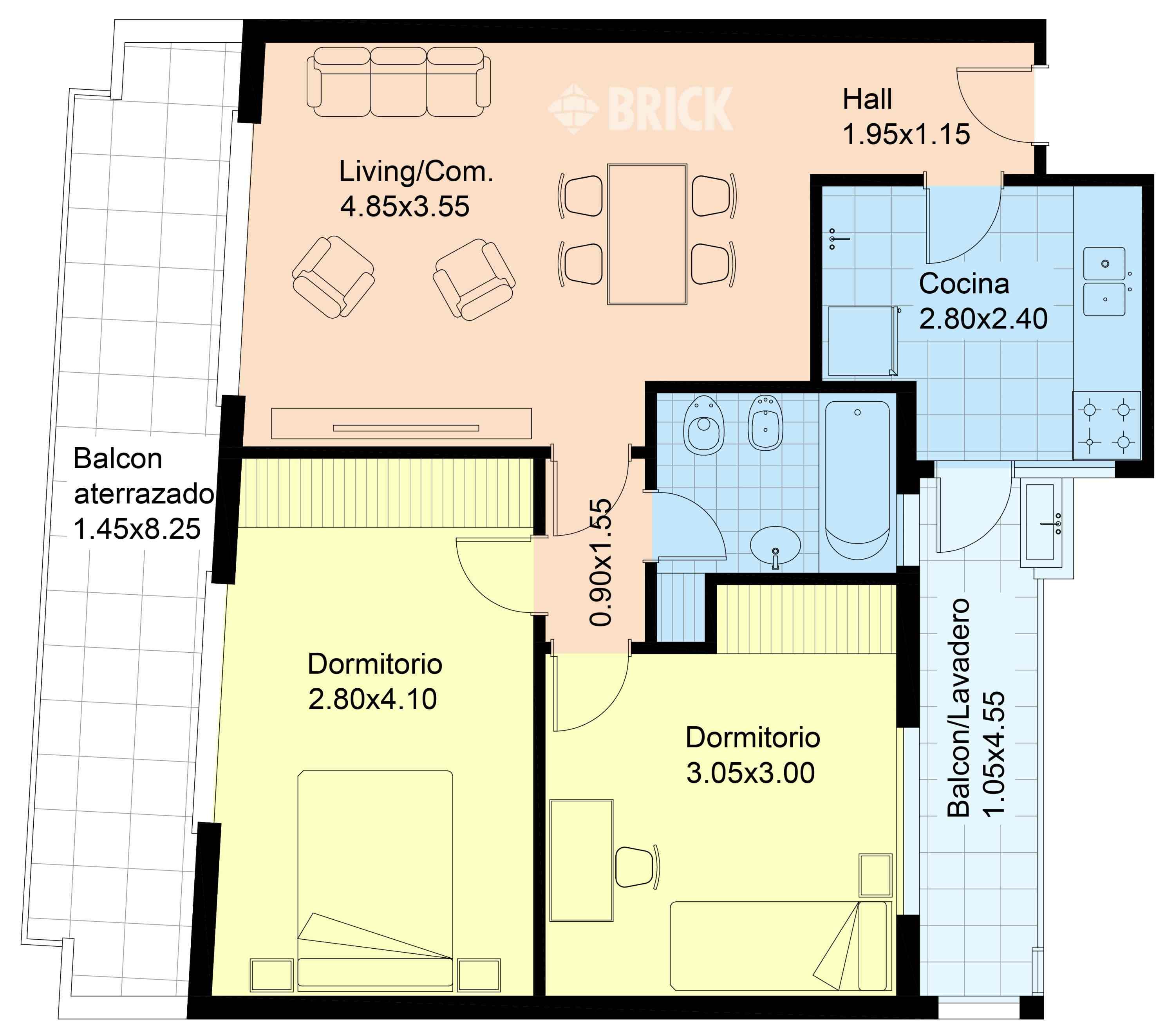 ARREDONDO, VIRREY al 2300 Piso 8 2