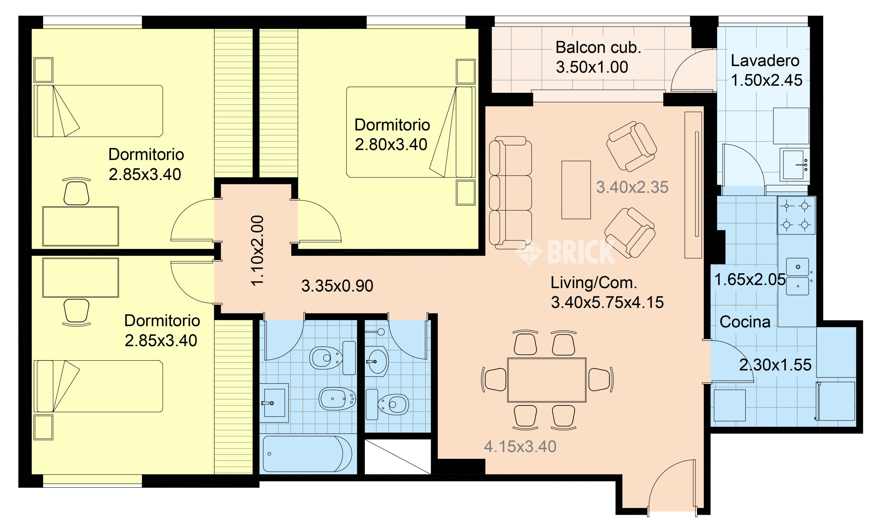 DUMONT, SANTOS al 3300 Piso 8 2