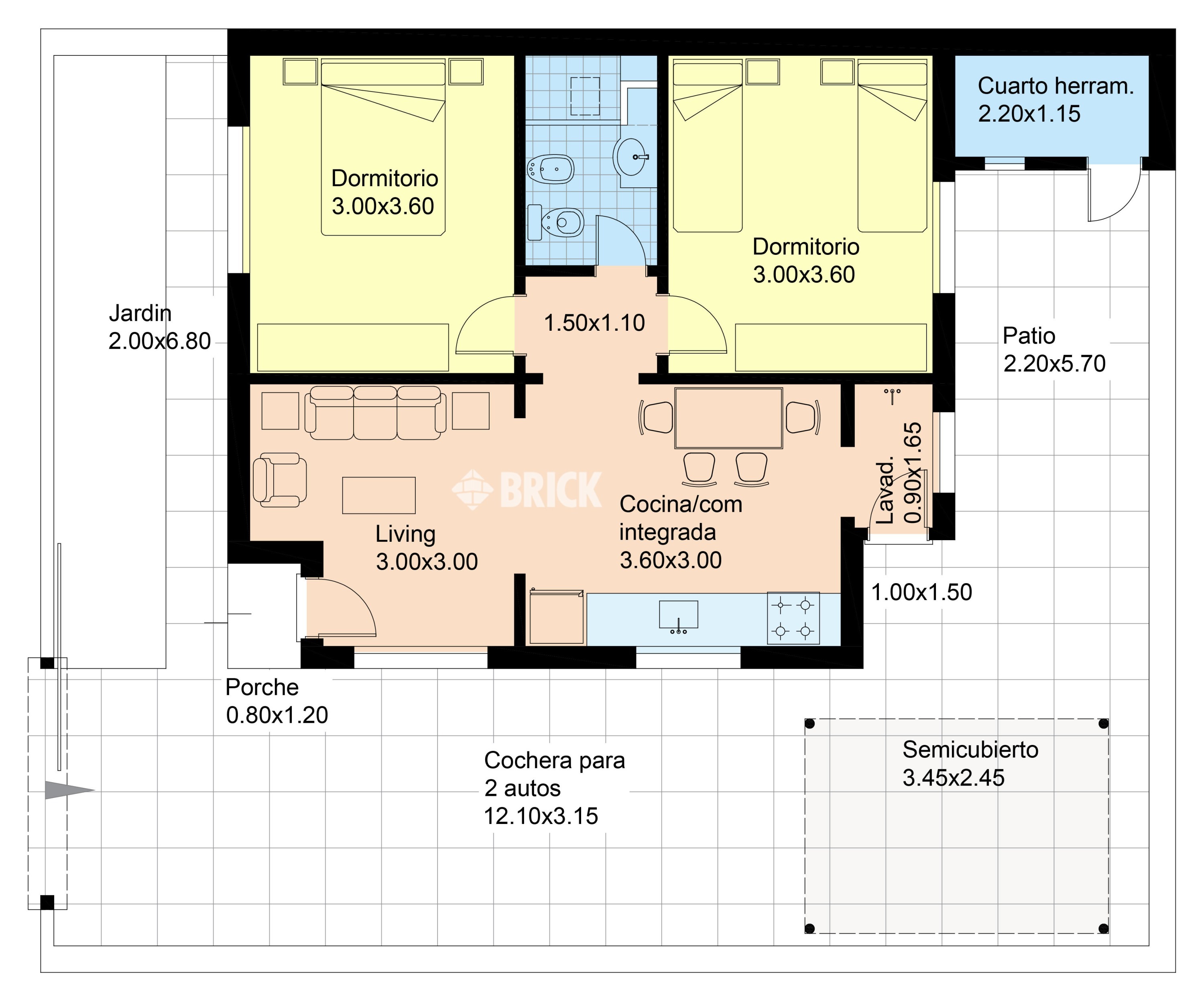 LOS ANDES al 1500 Piso PB 2