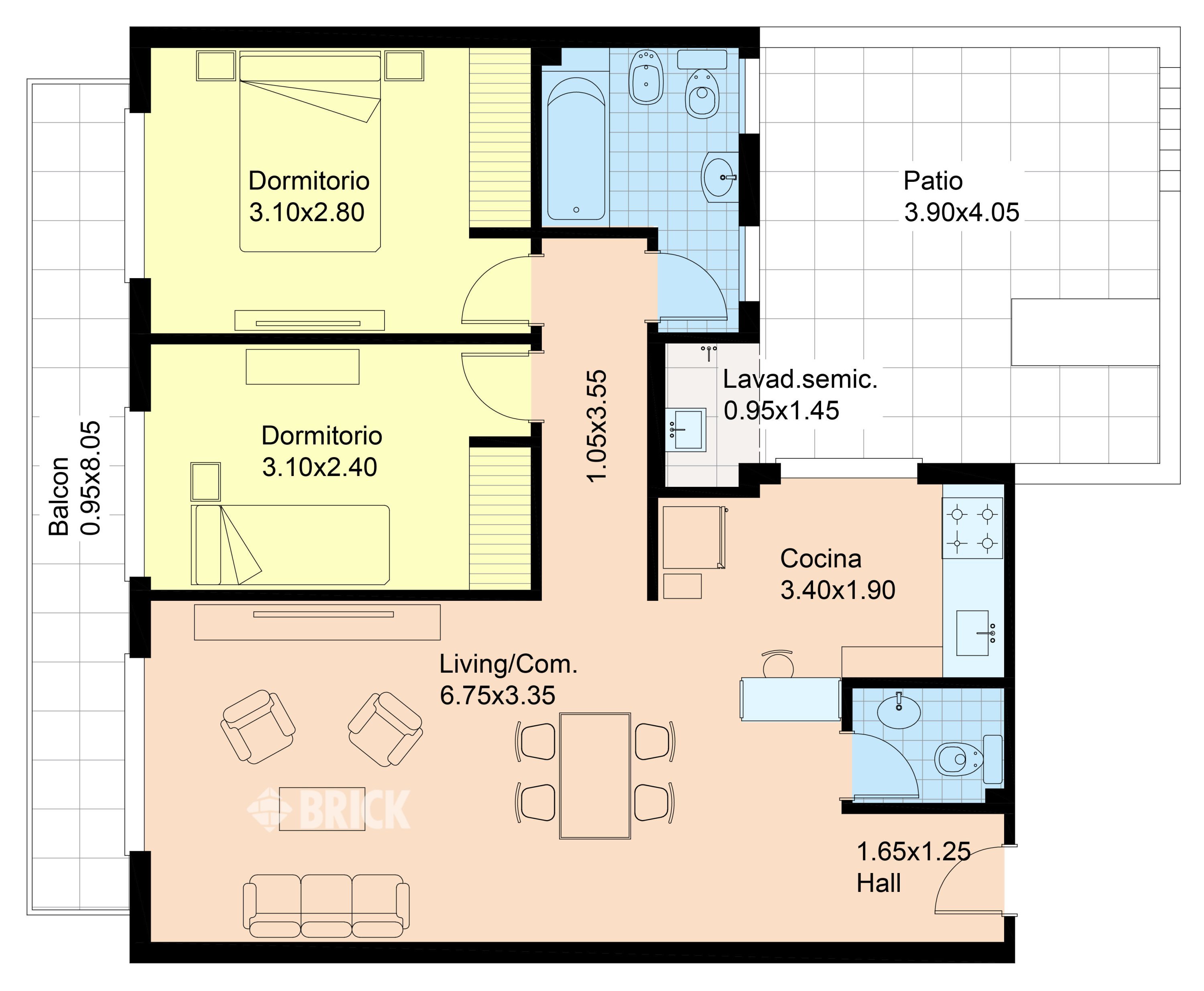 NEWBERY, JORGE, AV. al 3900 Piso 2 2