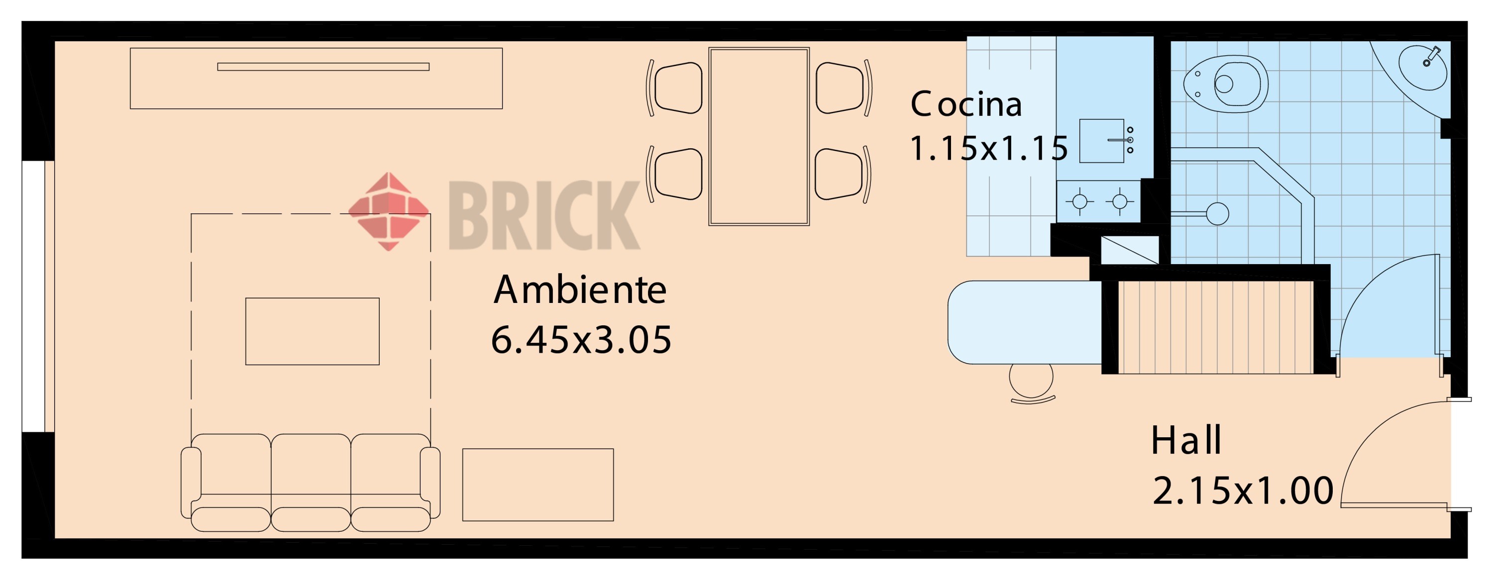 CORRIENTES, AV. al 2300 Piso 13 2