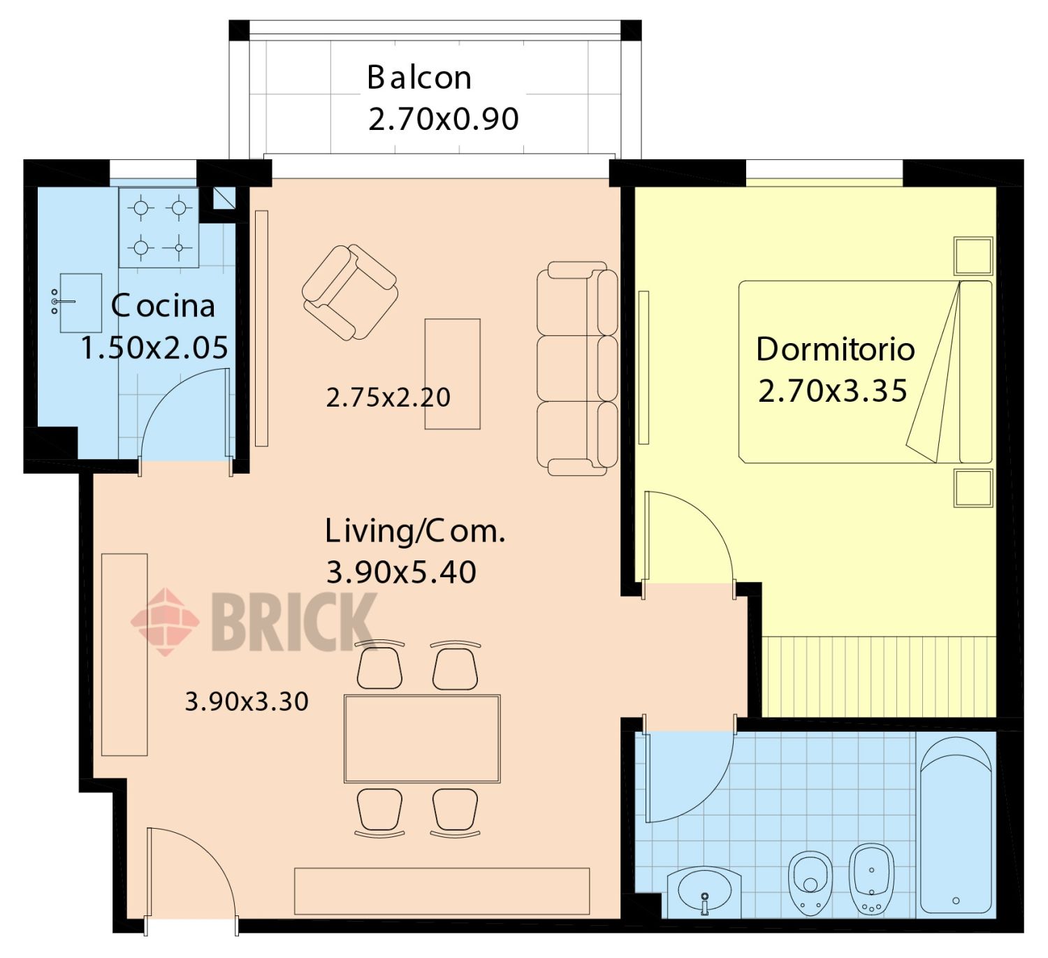 SUIPACHA al 700 Piso 6 2