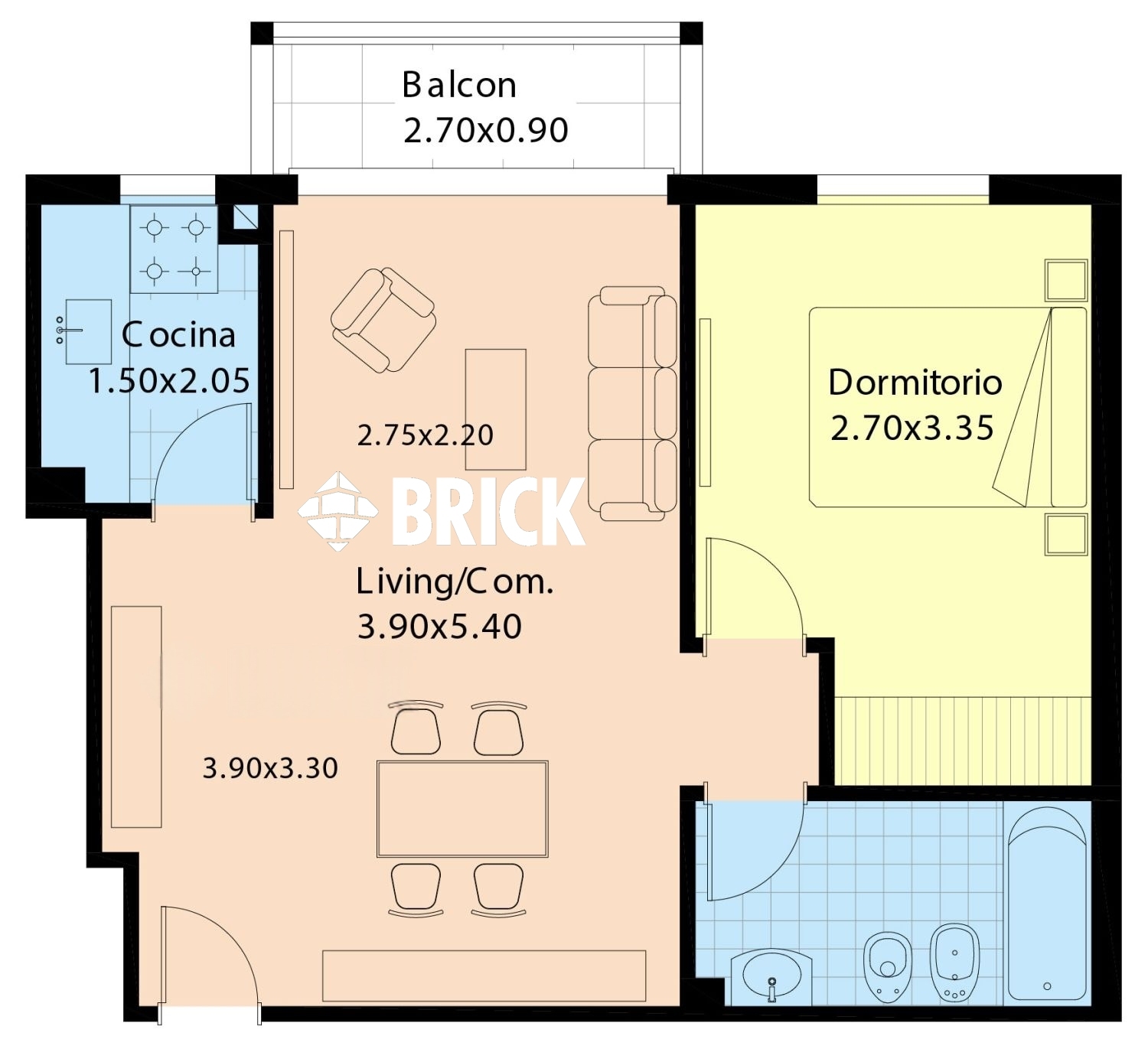 SUIPACHA al 700 Piso 6 2