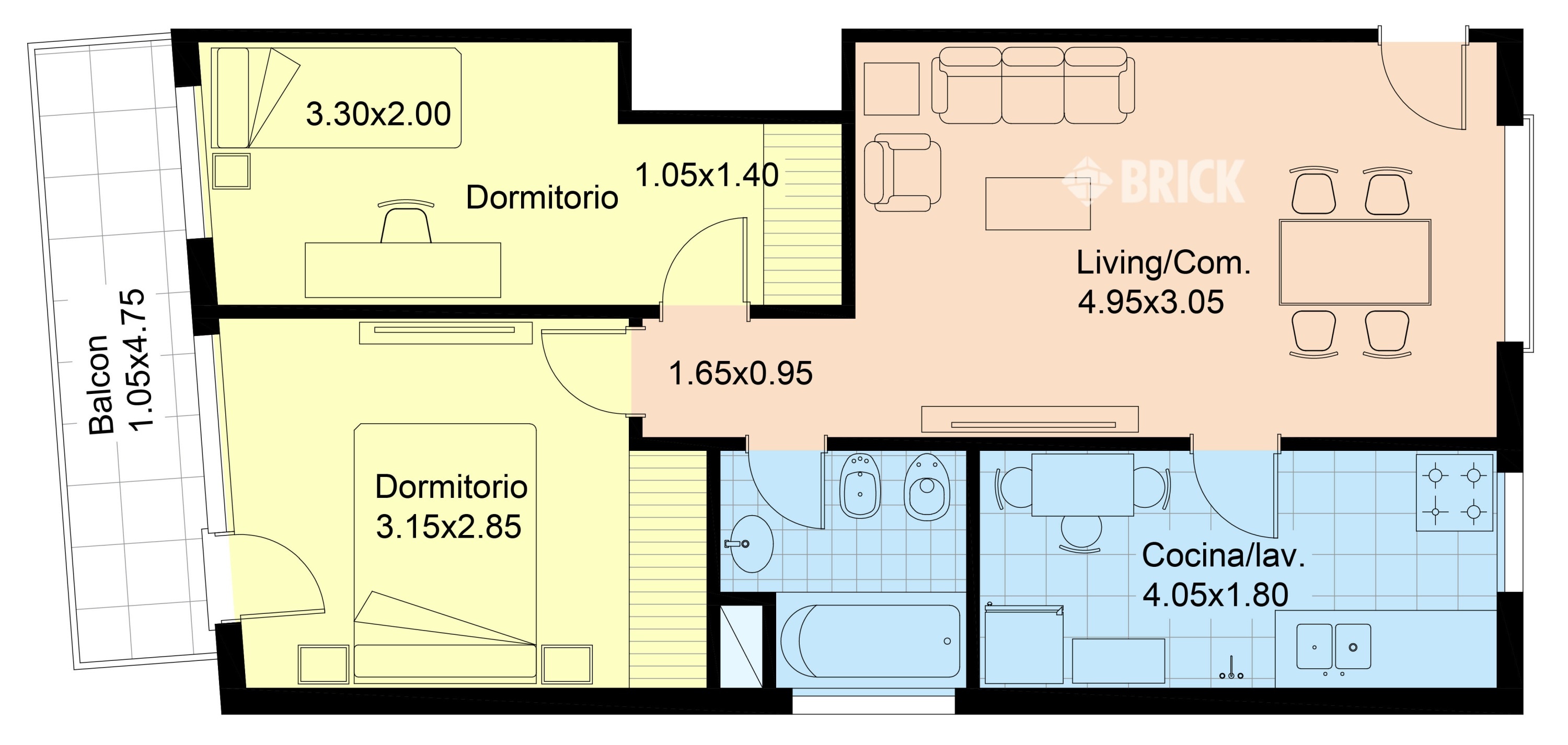 LARREA al 1000 Piso 12 2