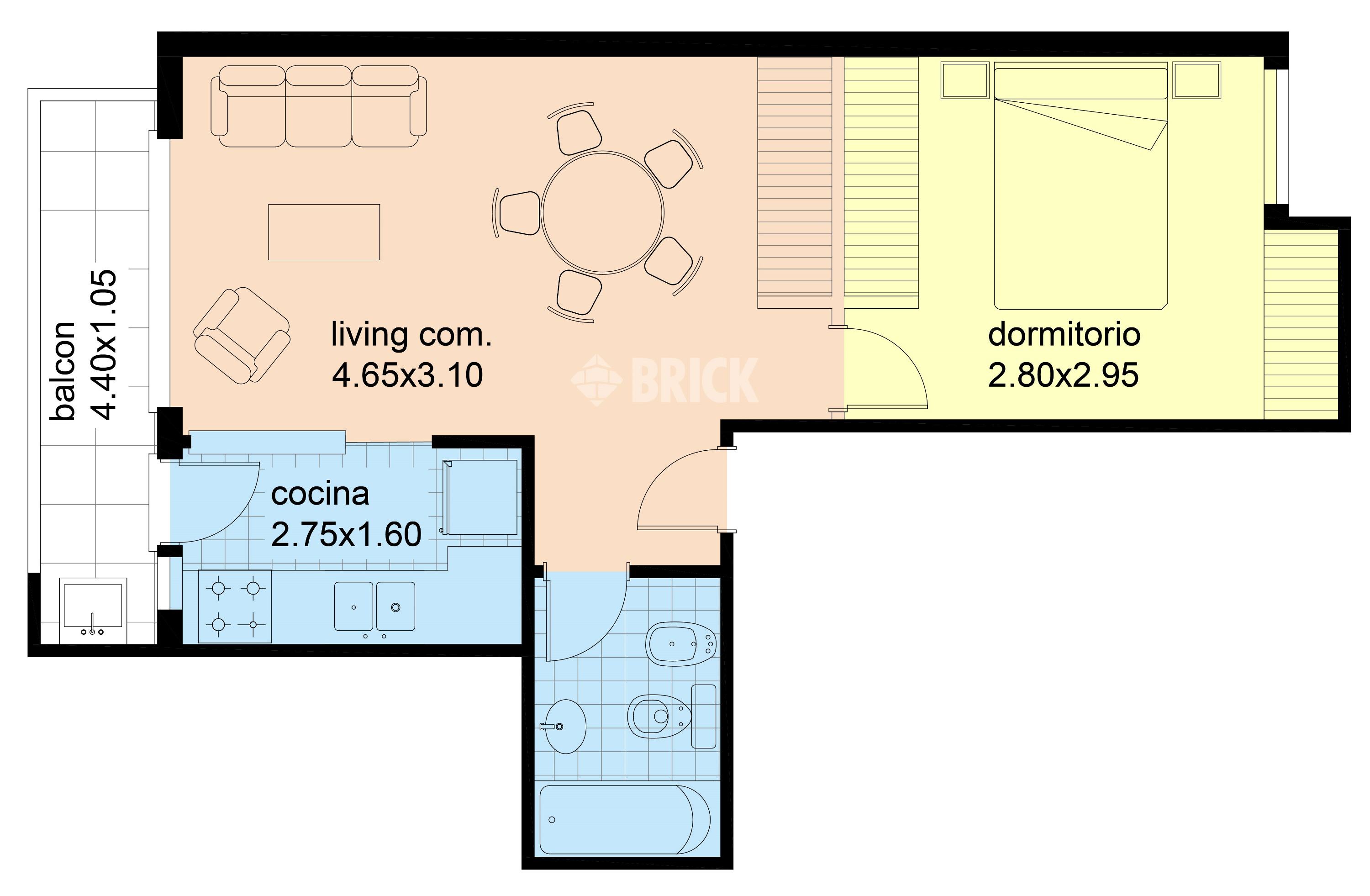 SAN BENITO DE PALERMO al 1600 Piso 5 2