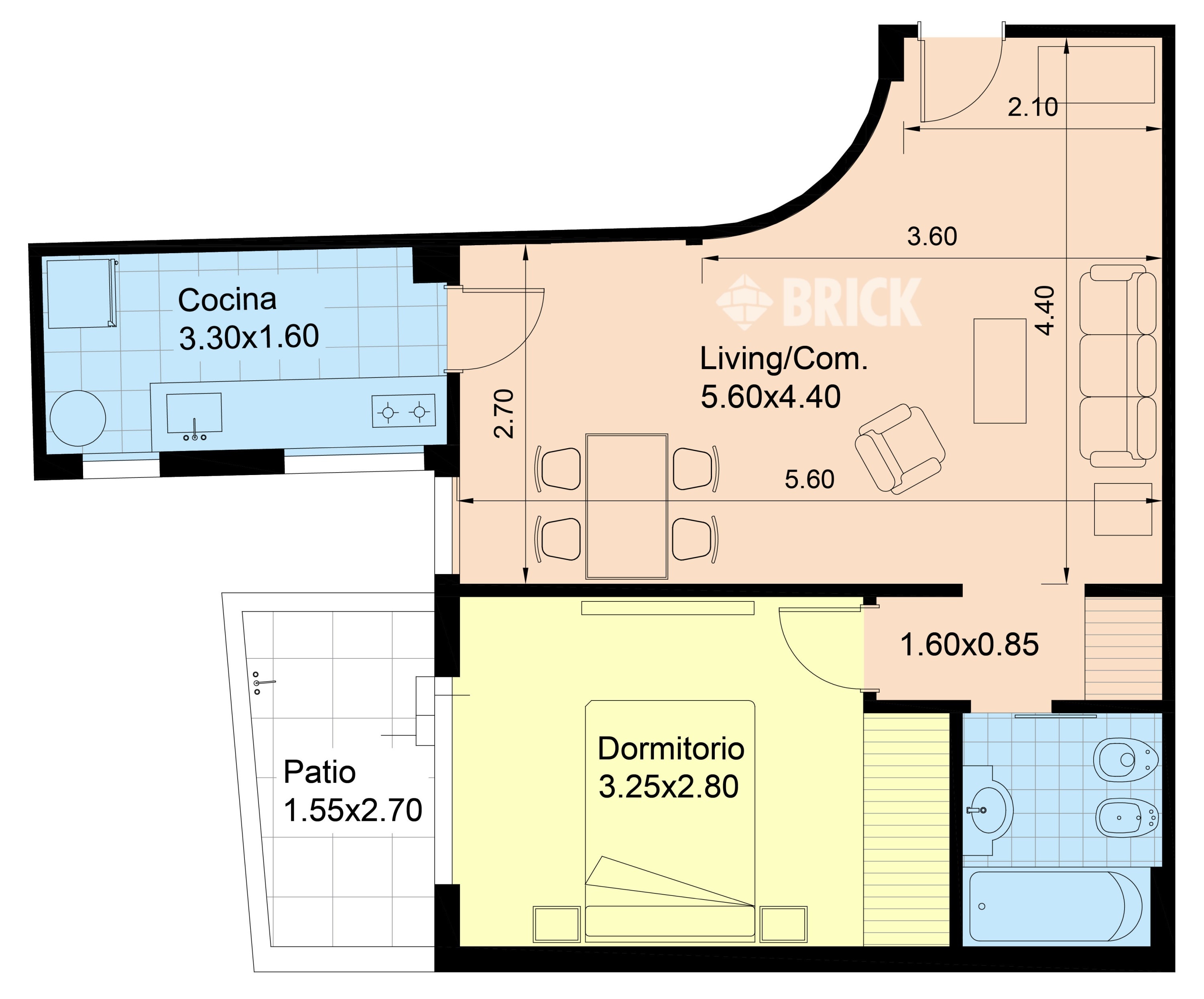 CHARCAS al 2800 Piso 1 2