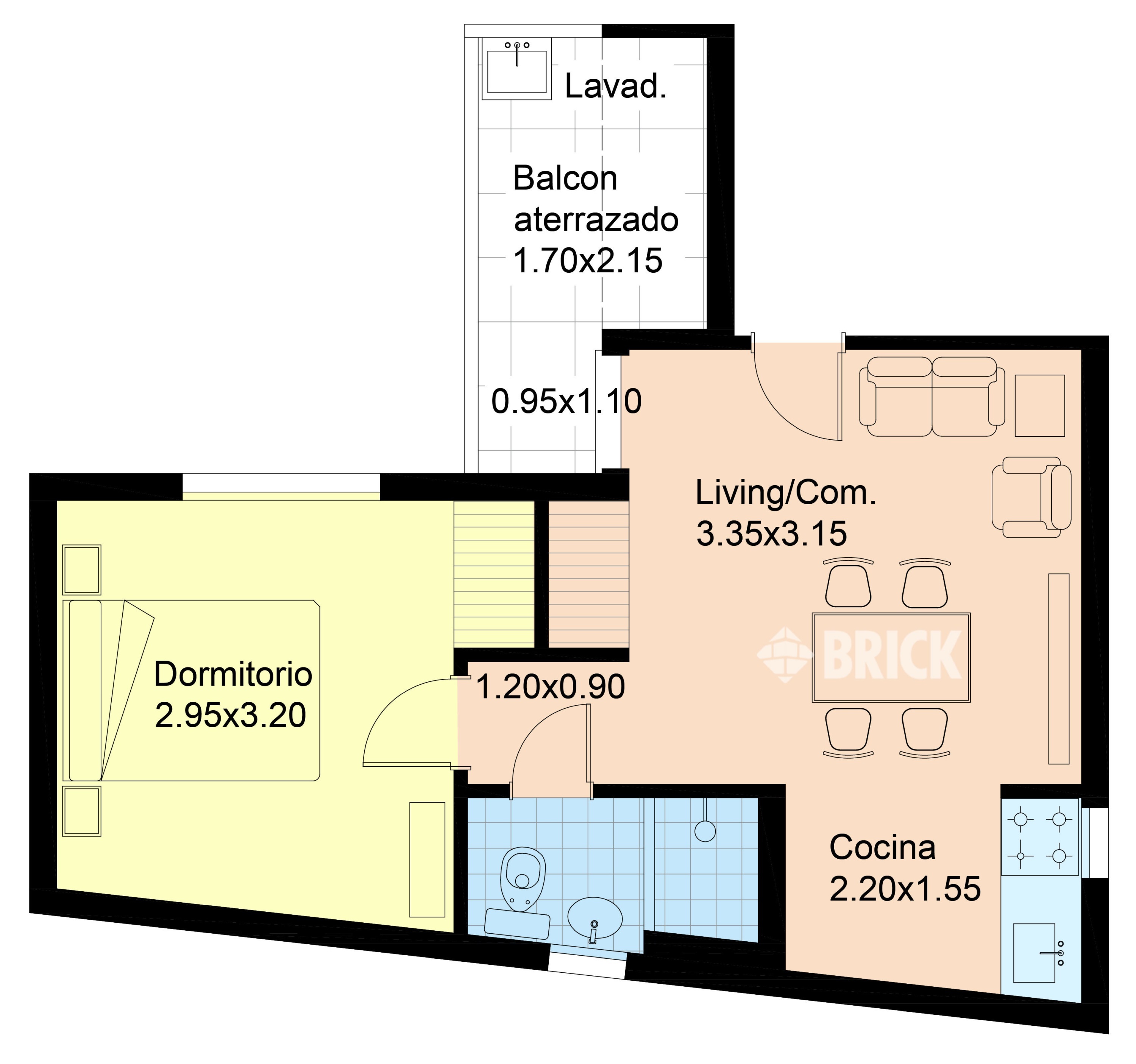 MANSILLA, GRAL. LUCIO al 2500 Piso 8 2