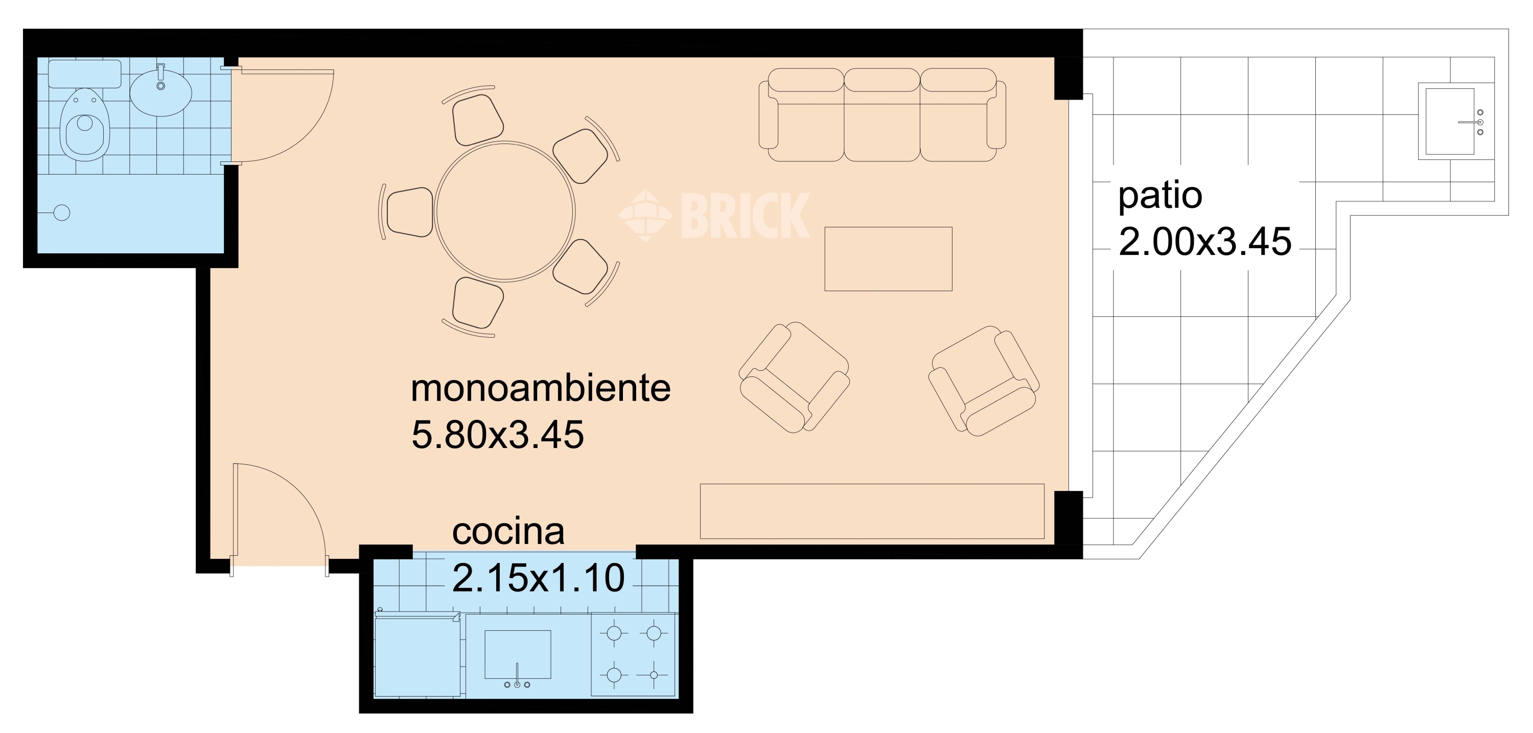 VIRASORO al 2300 Piso PB 1