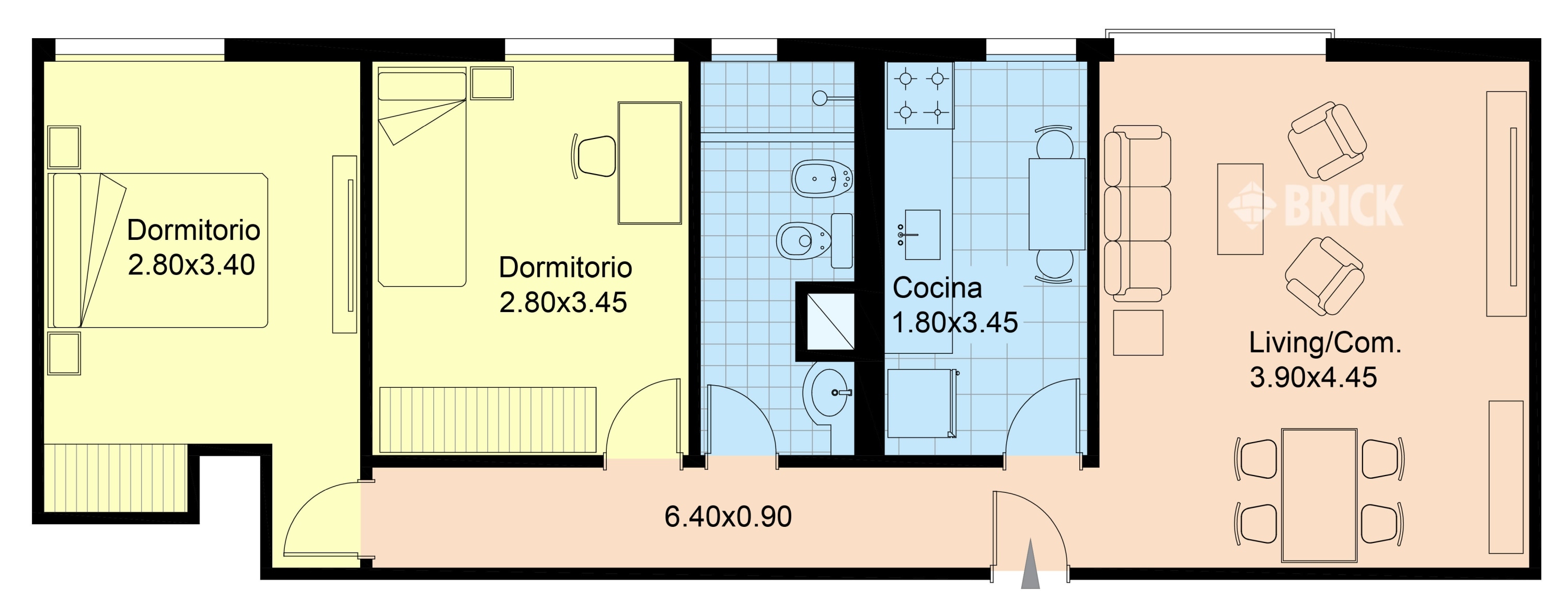 HUMBERTO 1° al 2900 Piso 4 2